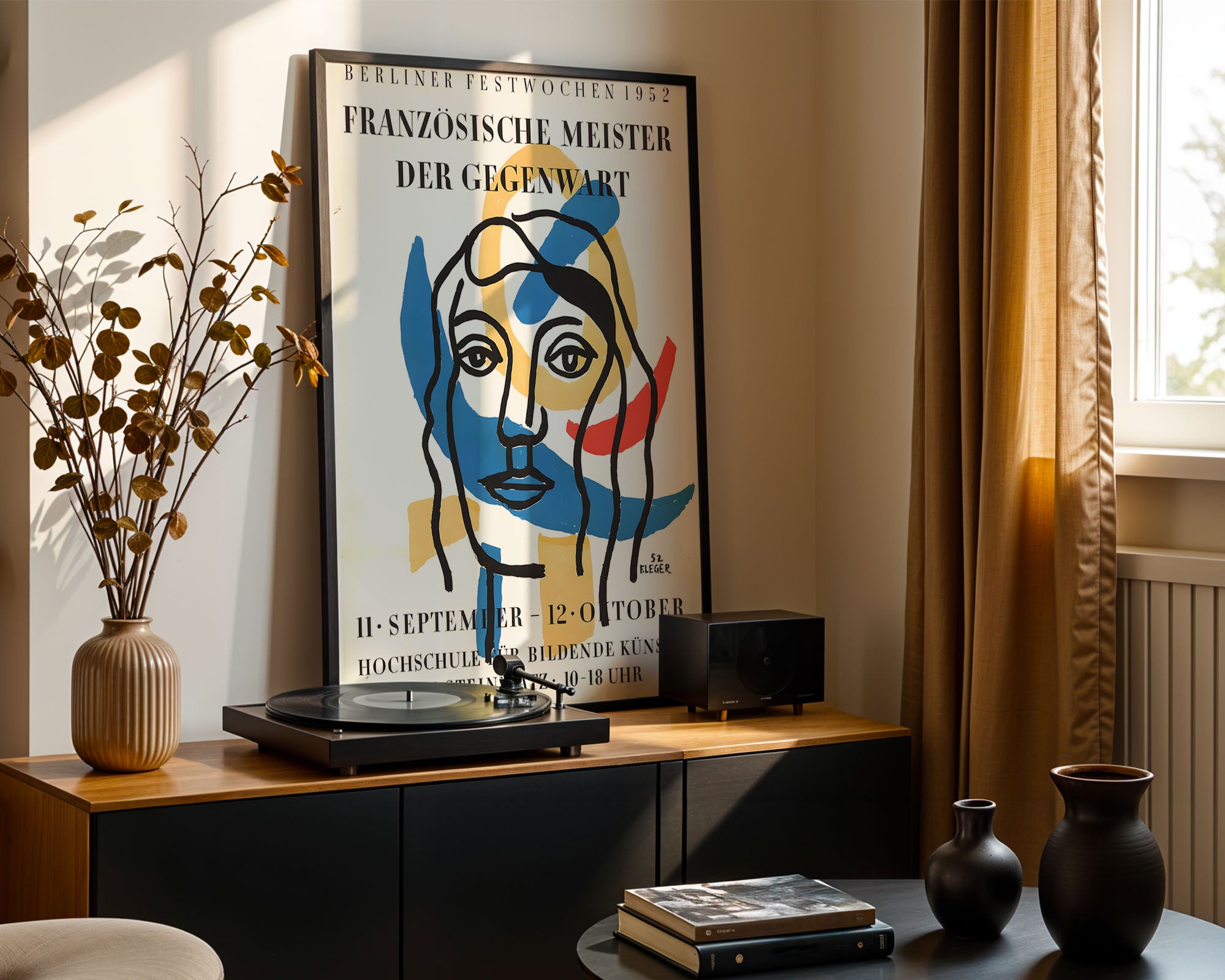 Léger Berlin Exhibition Poster 1952