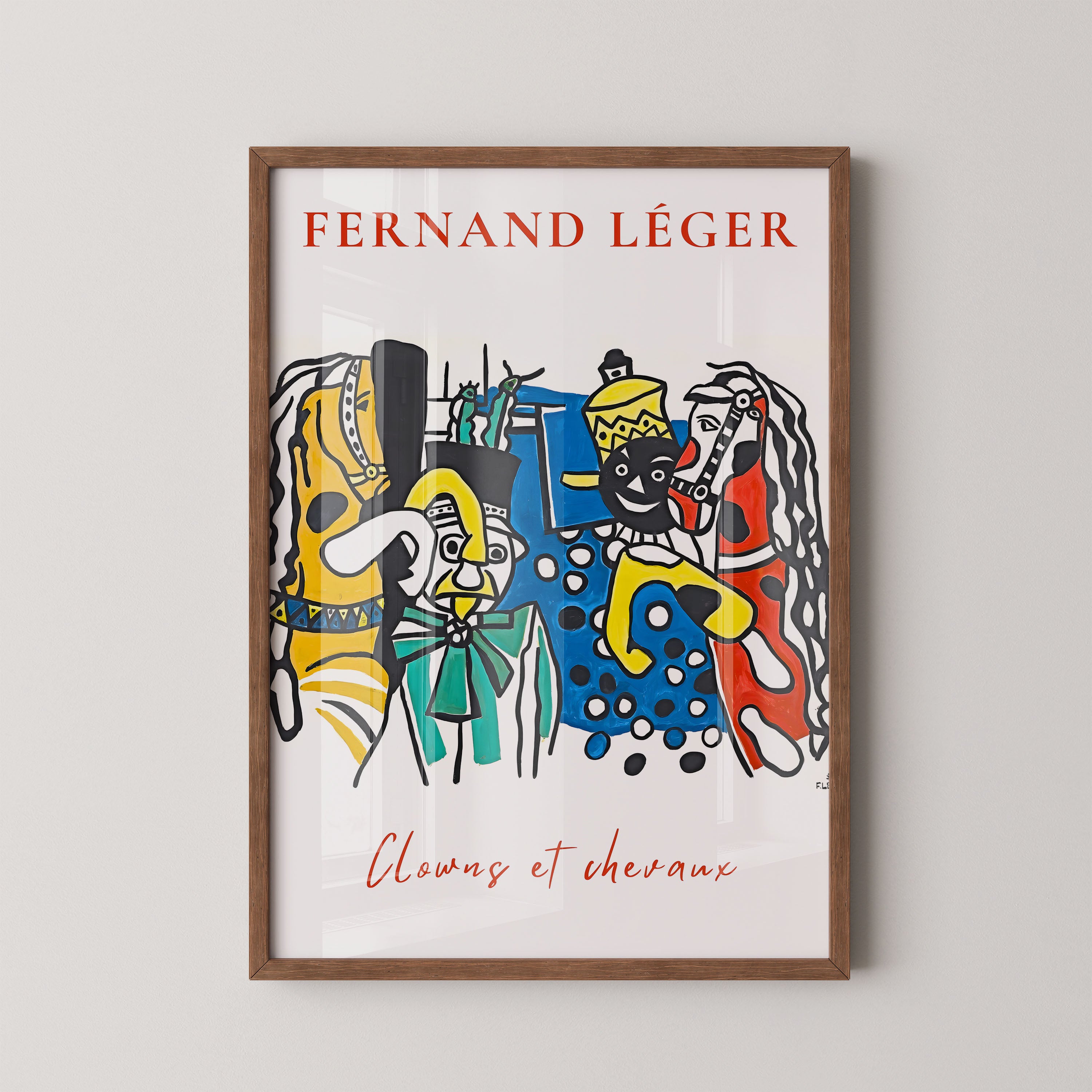 Léger Clowns And Horses