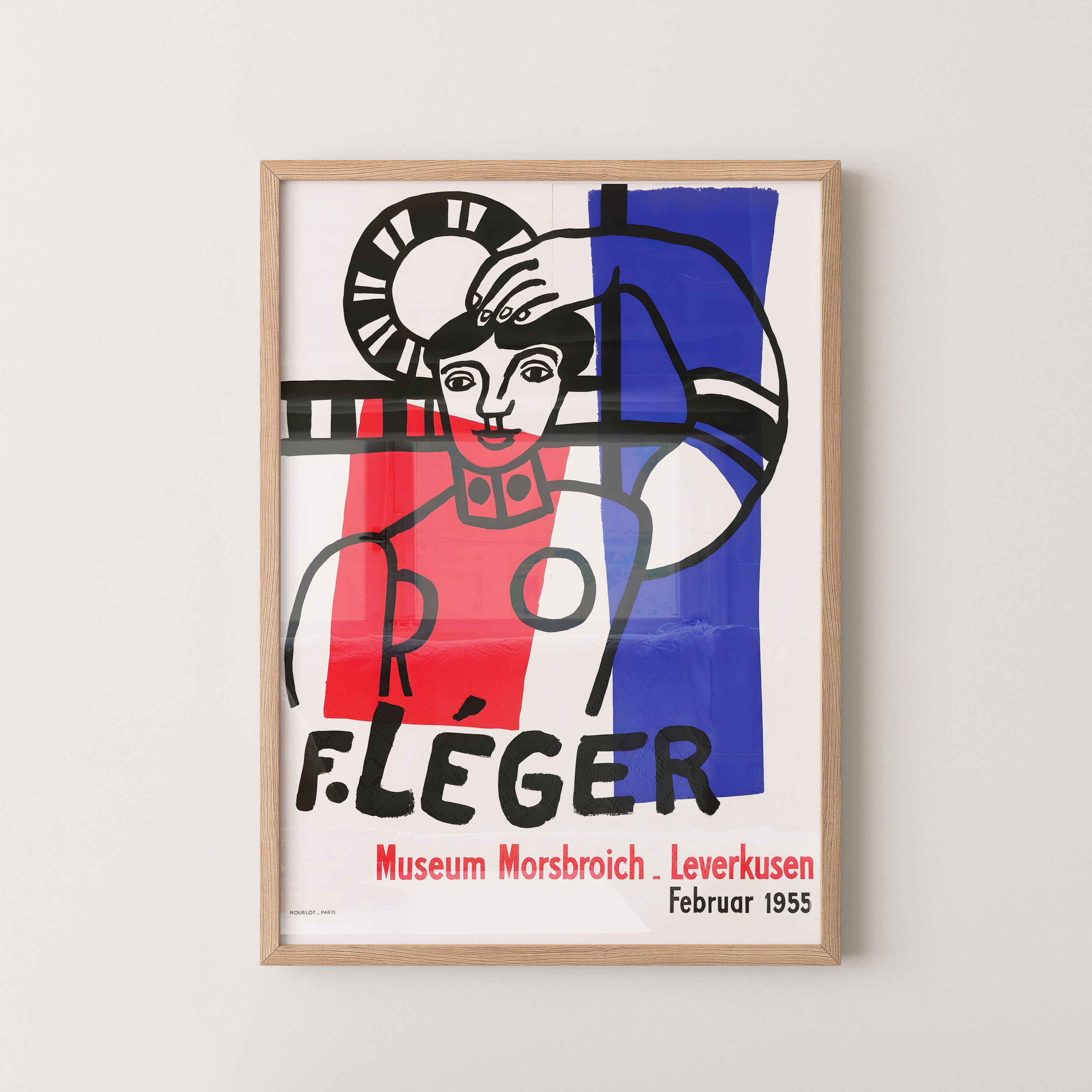 Léger Museum Poster 1955