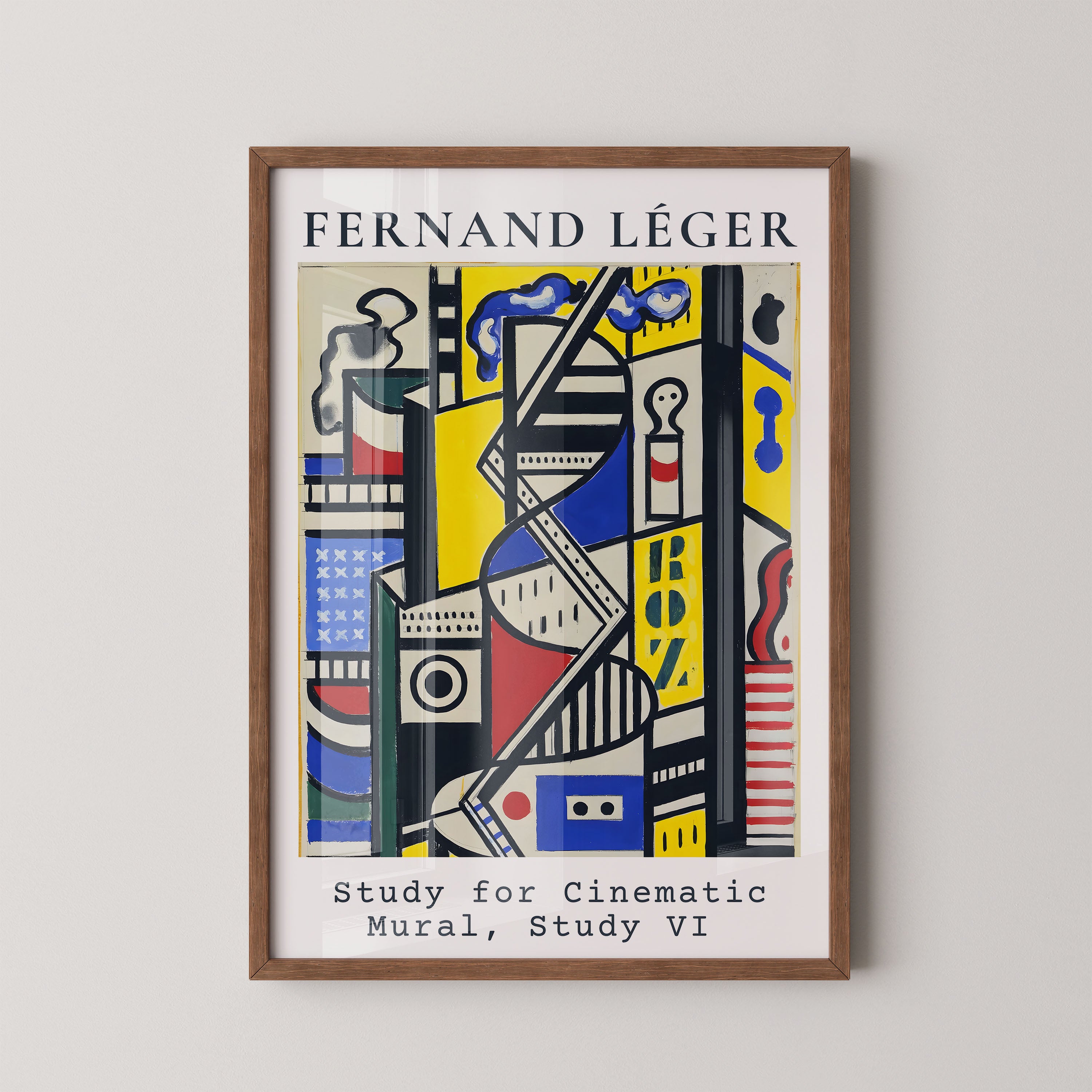 Léger Cinematic Mural Study VI
