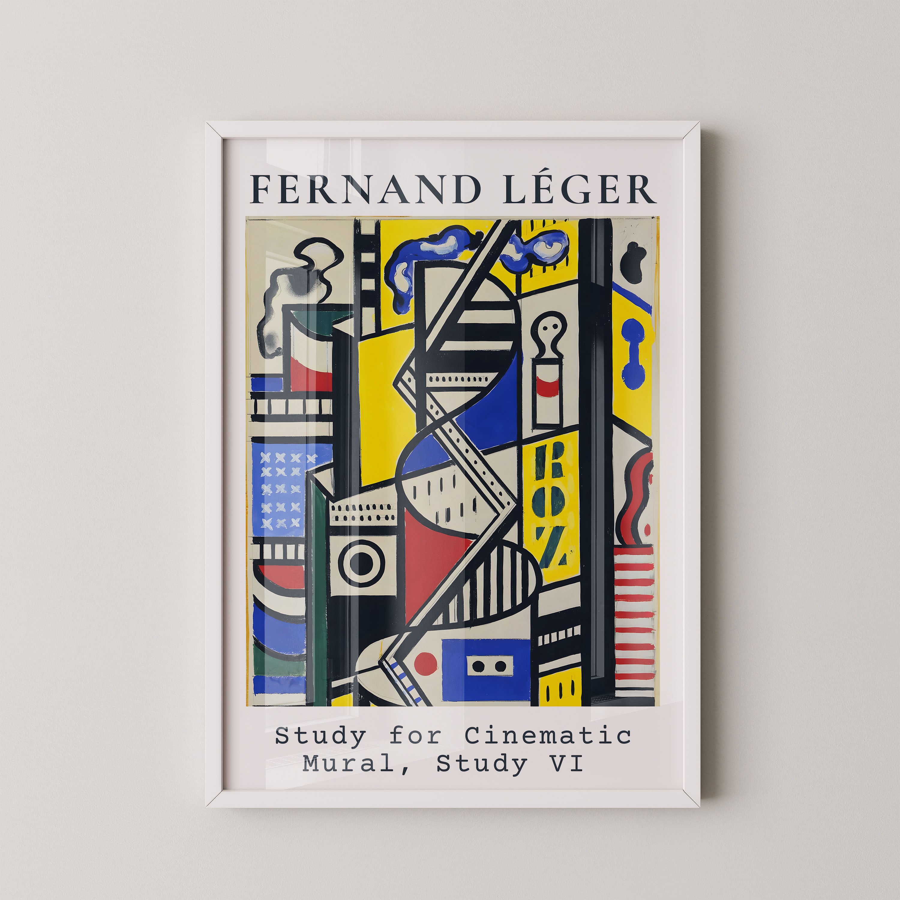 Léger Cinematic Mural Study VI