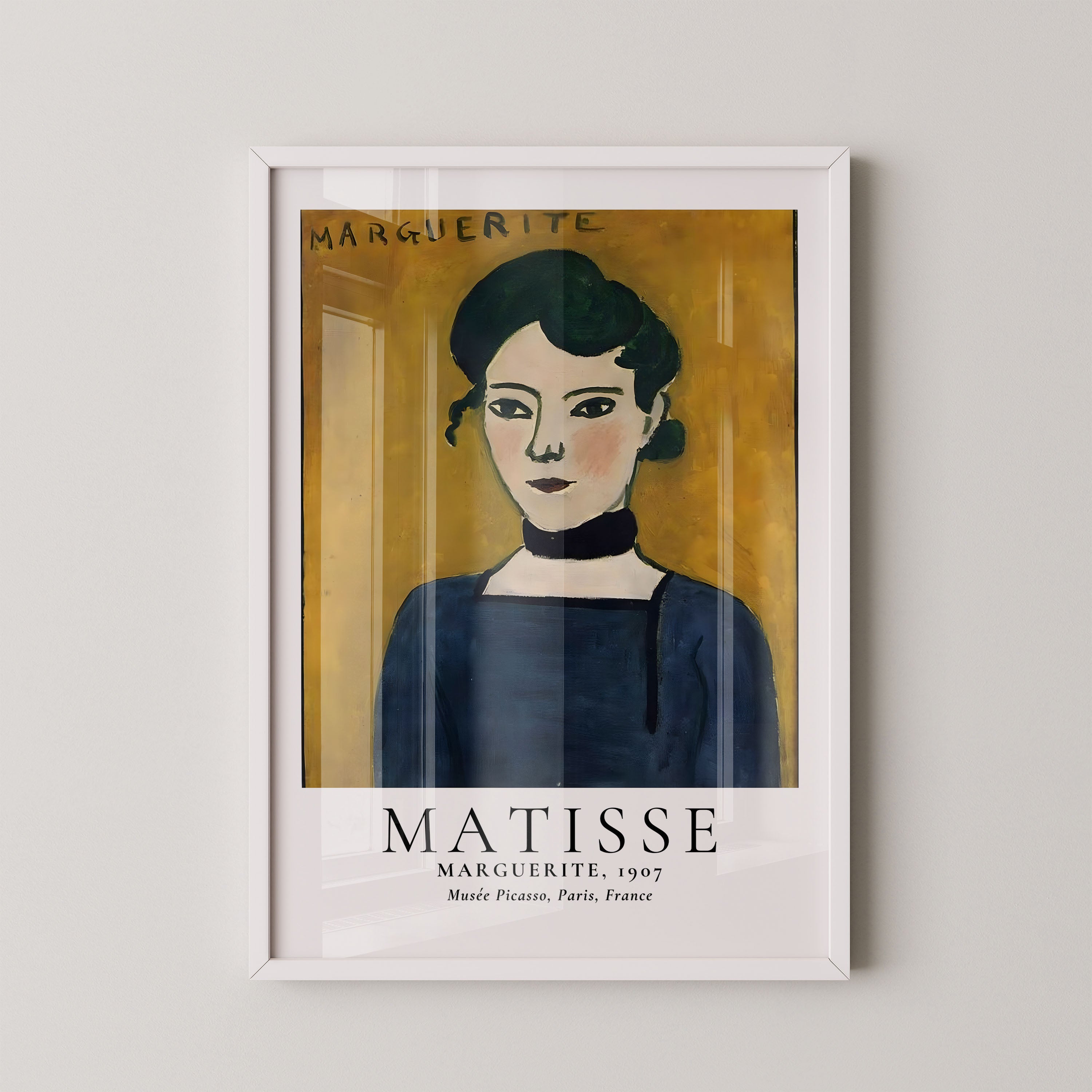 Henri Matisse Marguerite Portrait 1907