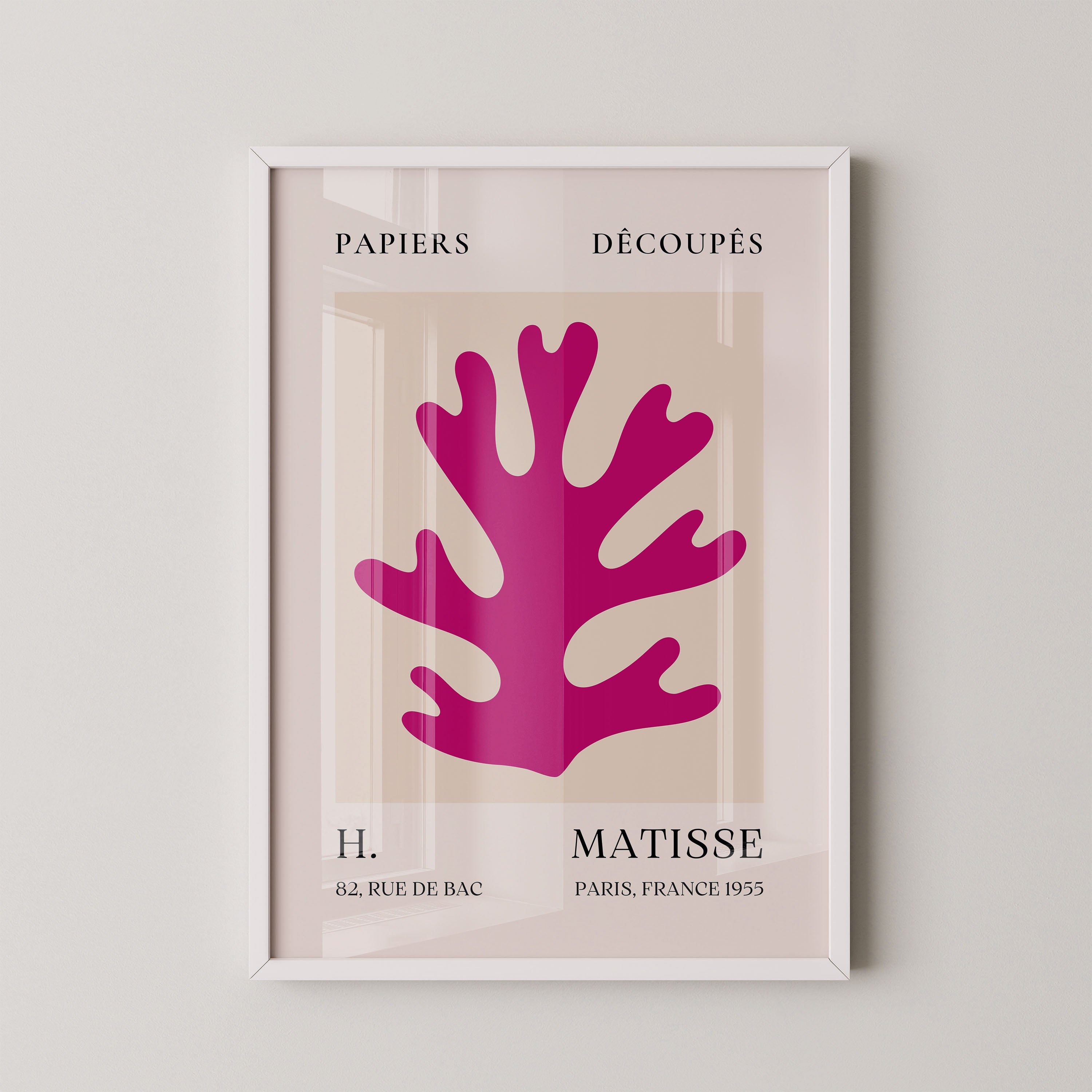 Henri Matisse – Papiers Découpés Coral Form (1955)