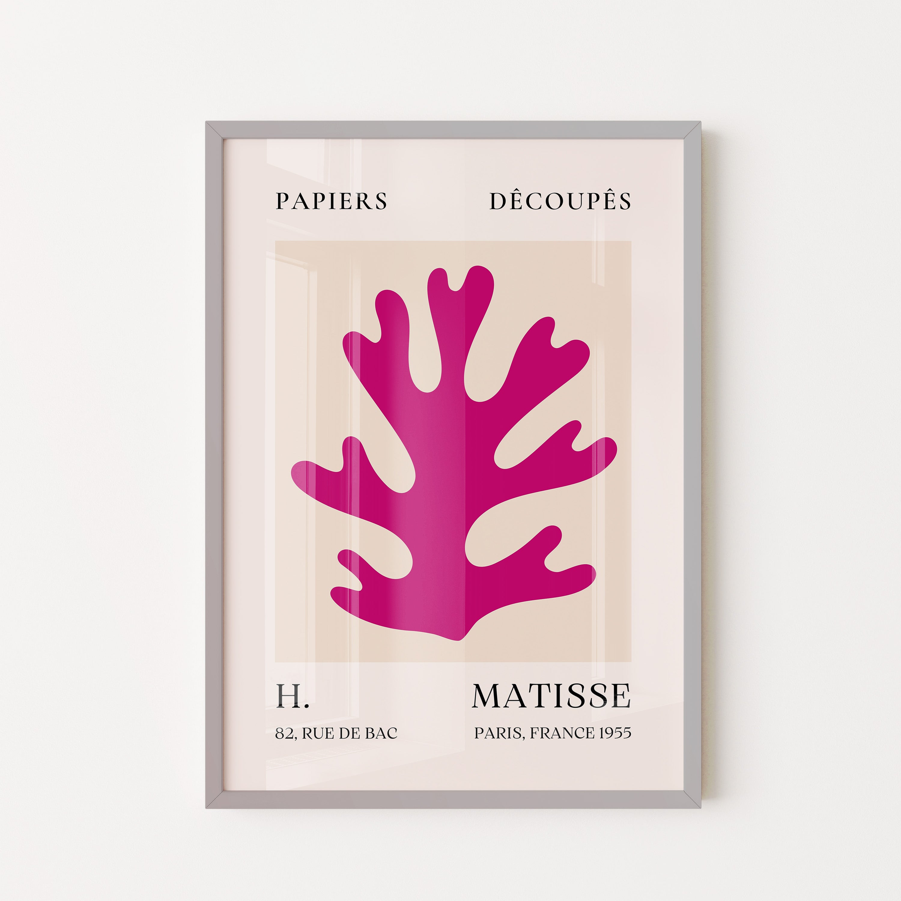 Henri Matisse – Papiers Découpés Coral Form (1955)