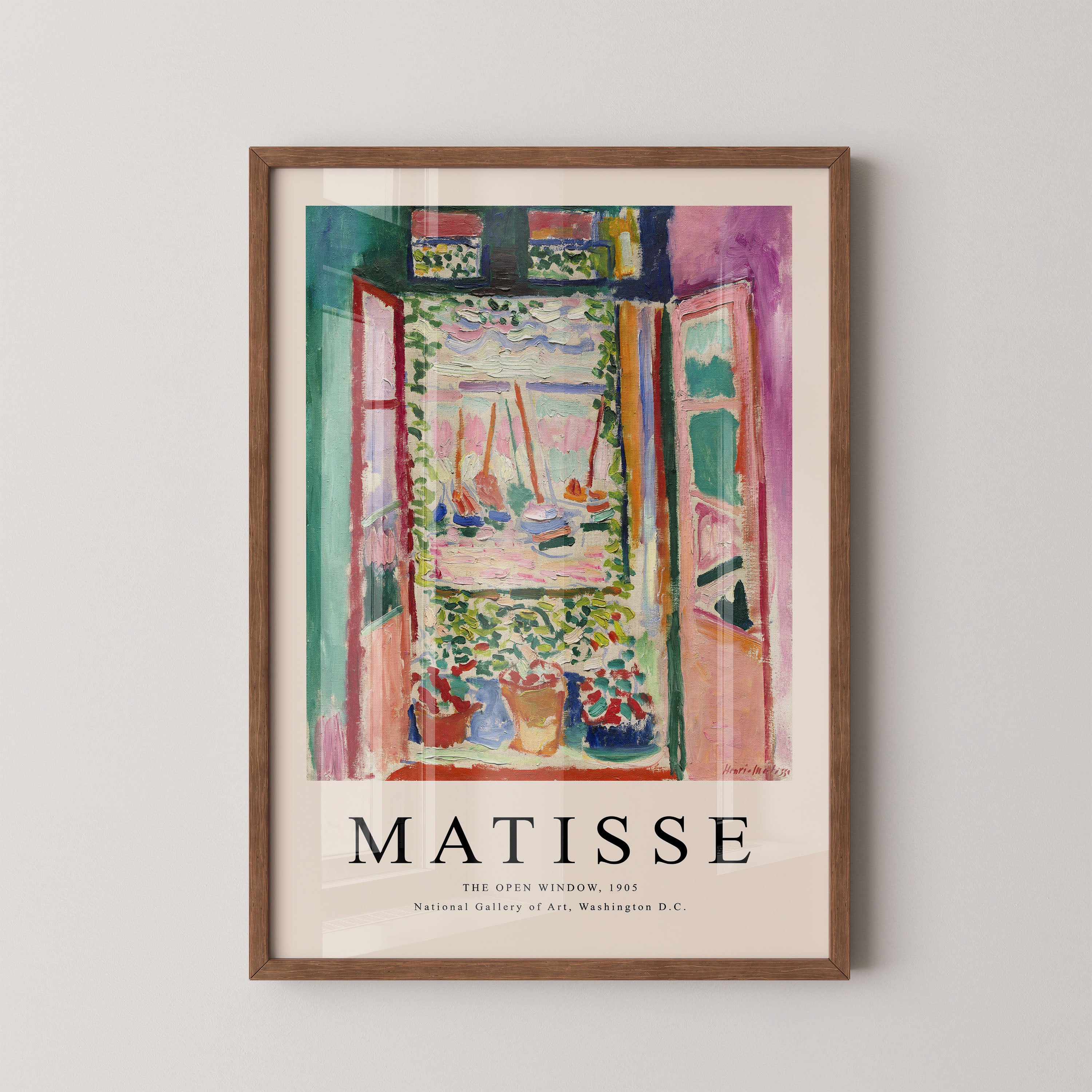 Henri Matisse – The Open Window Fauvist Color