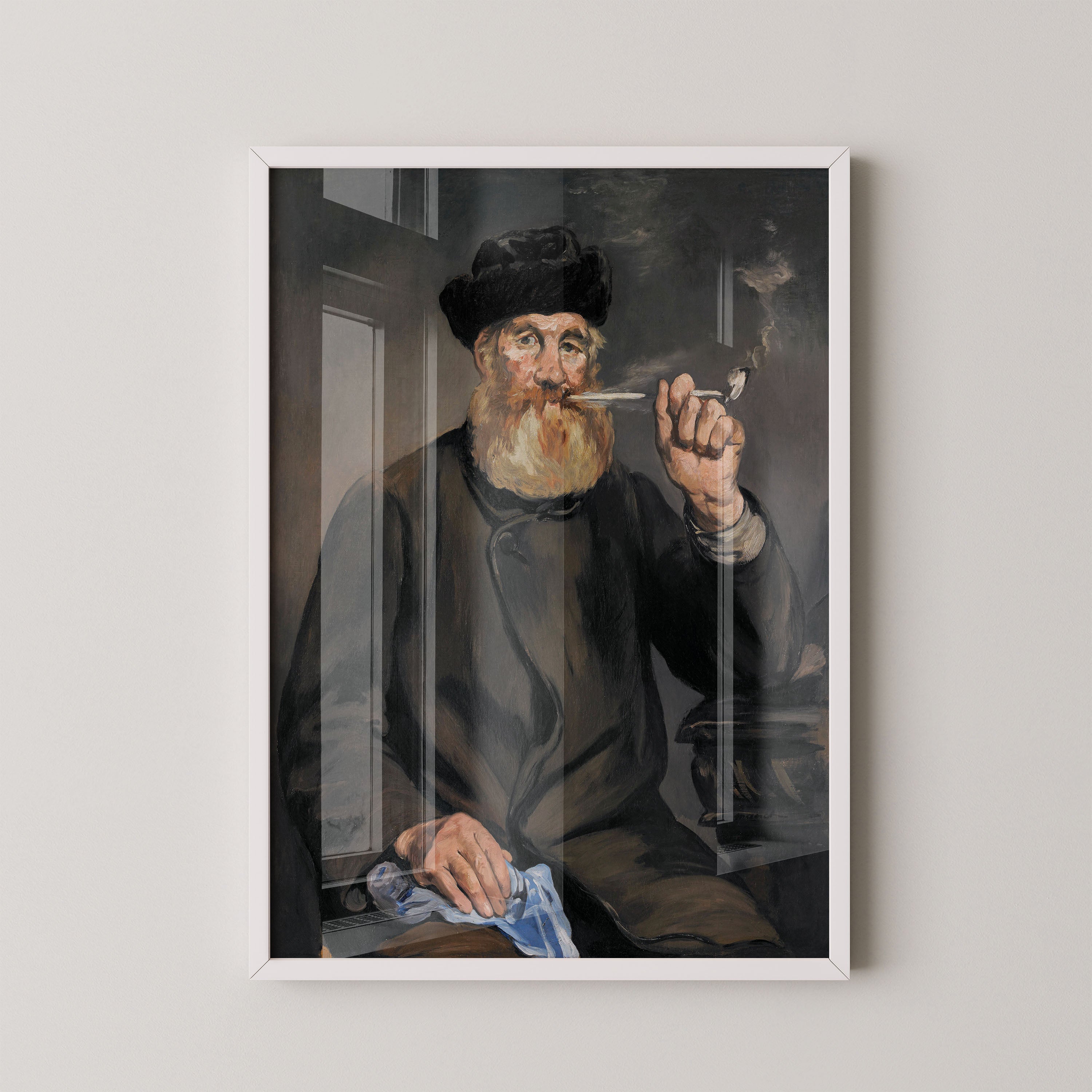 Édouard Manet – The Smoker (Portrait of a Man with a Pipe)