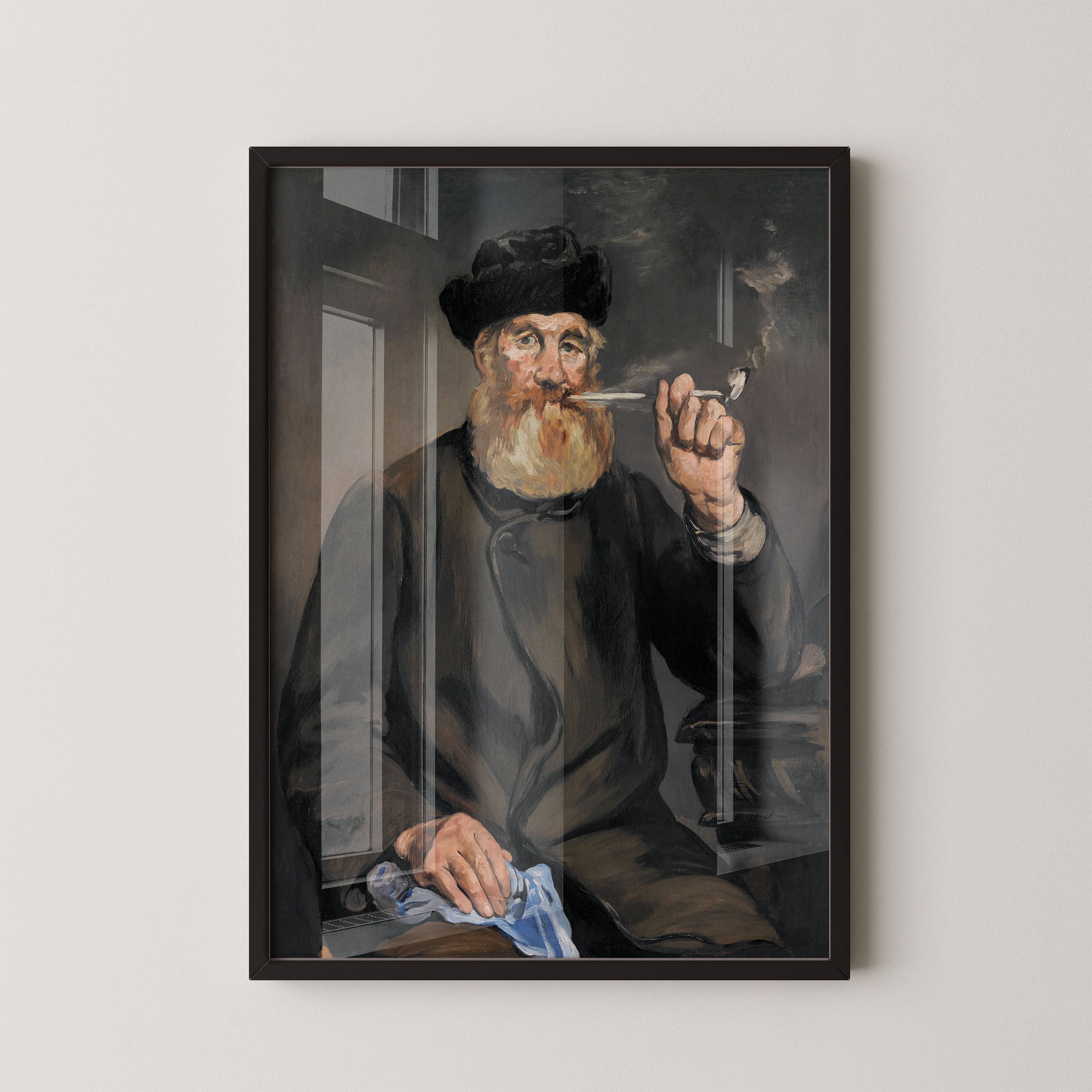 Édouard Manet – The Smoker (Portrait of a Man with a Pipe)