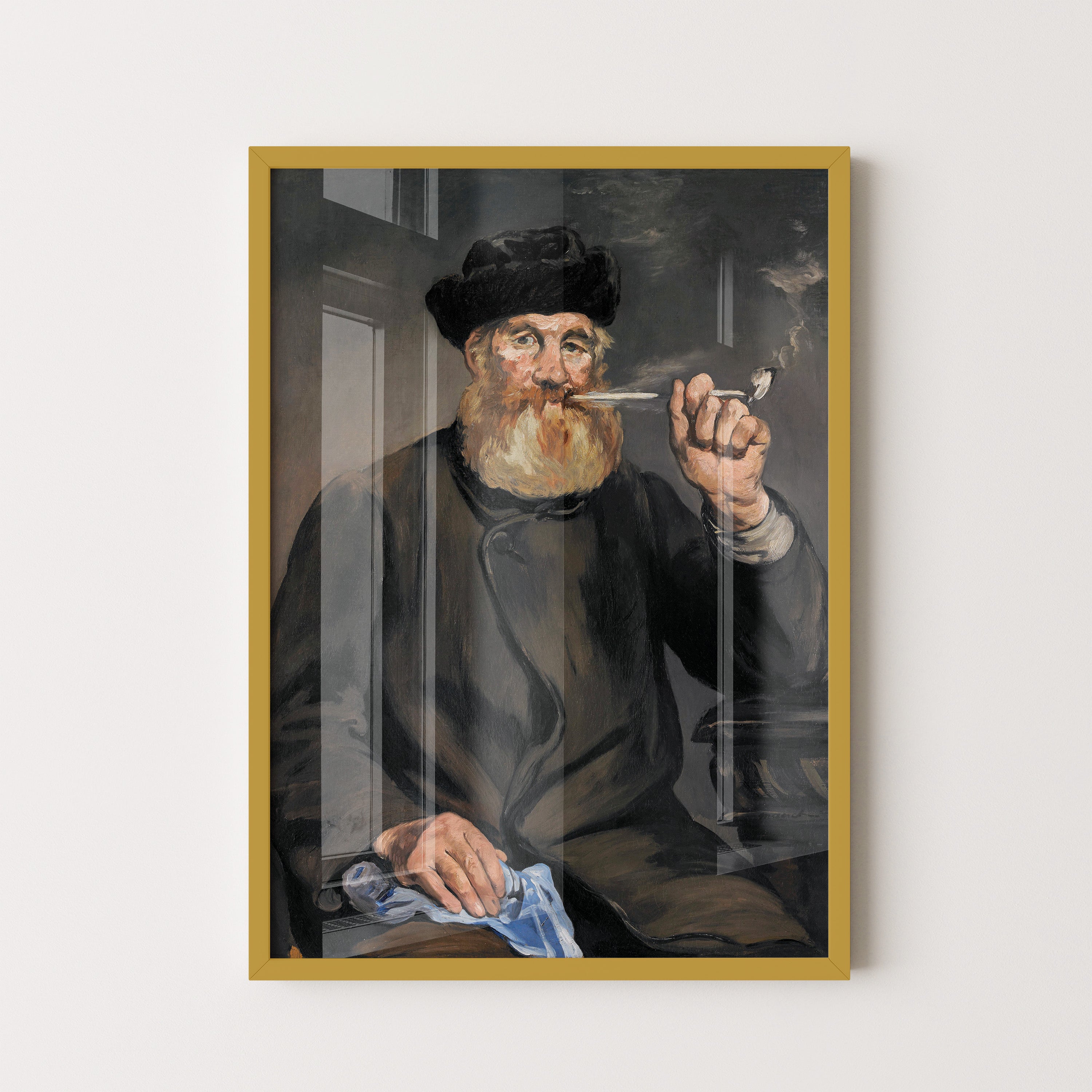 Édouard Manet – The Smoker (Portrait of a Man with a Pipe)