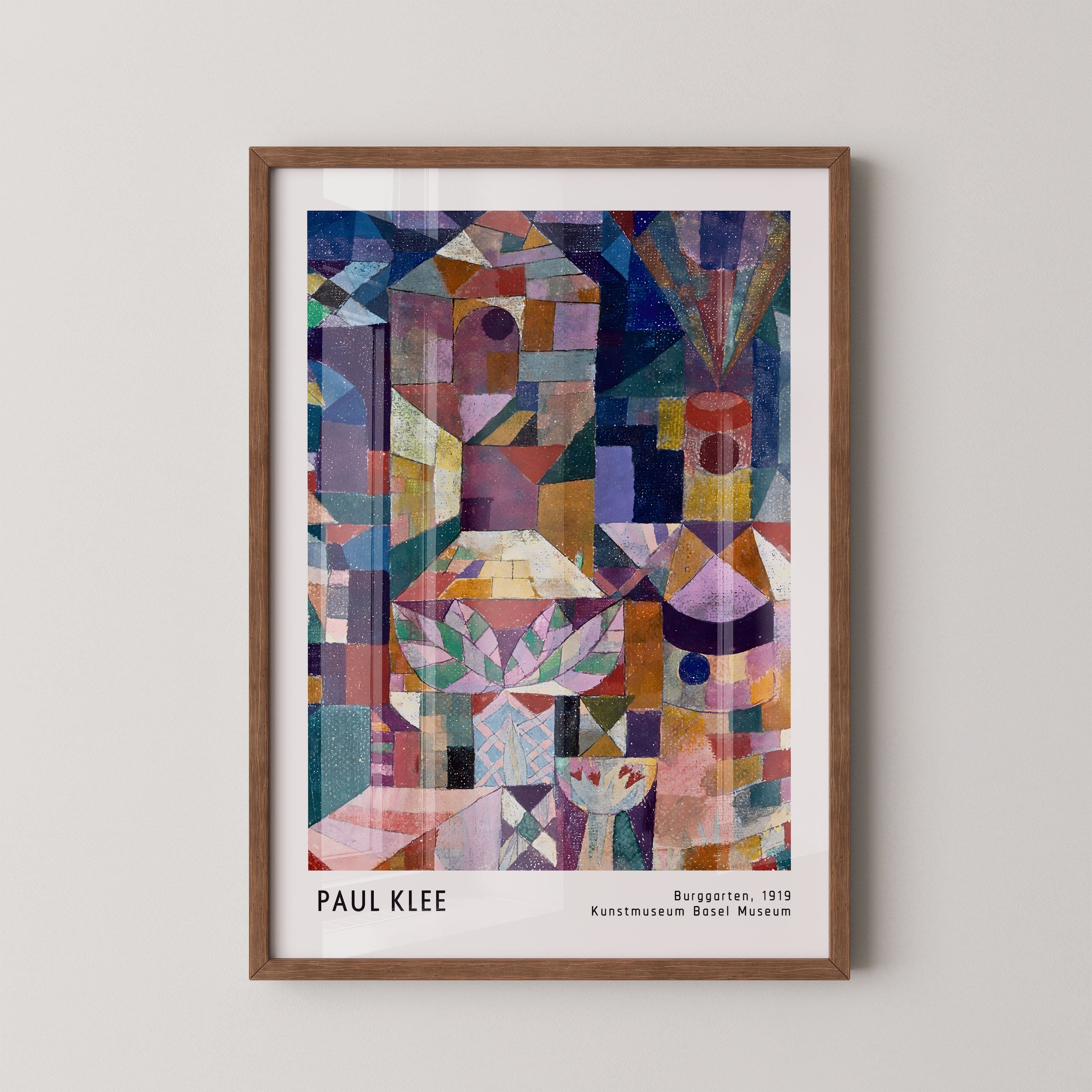 Paul Klee – Burgarten (1919)
