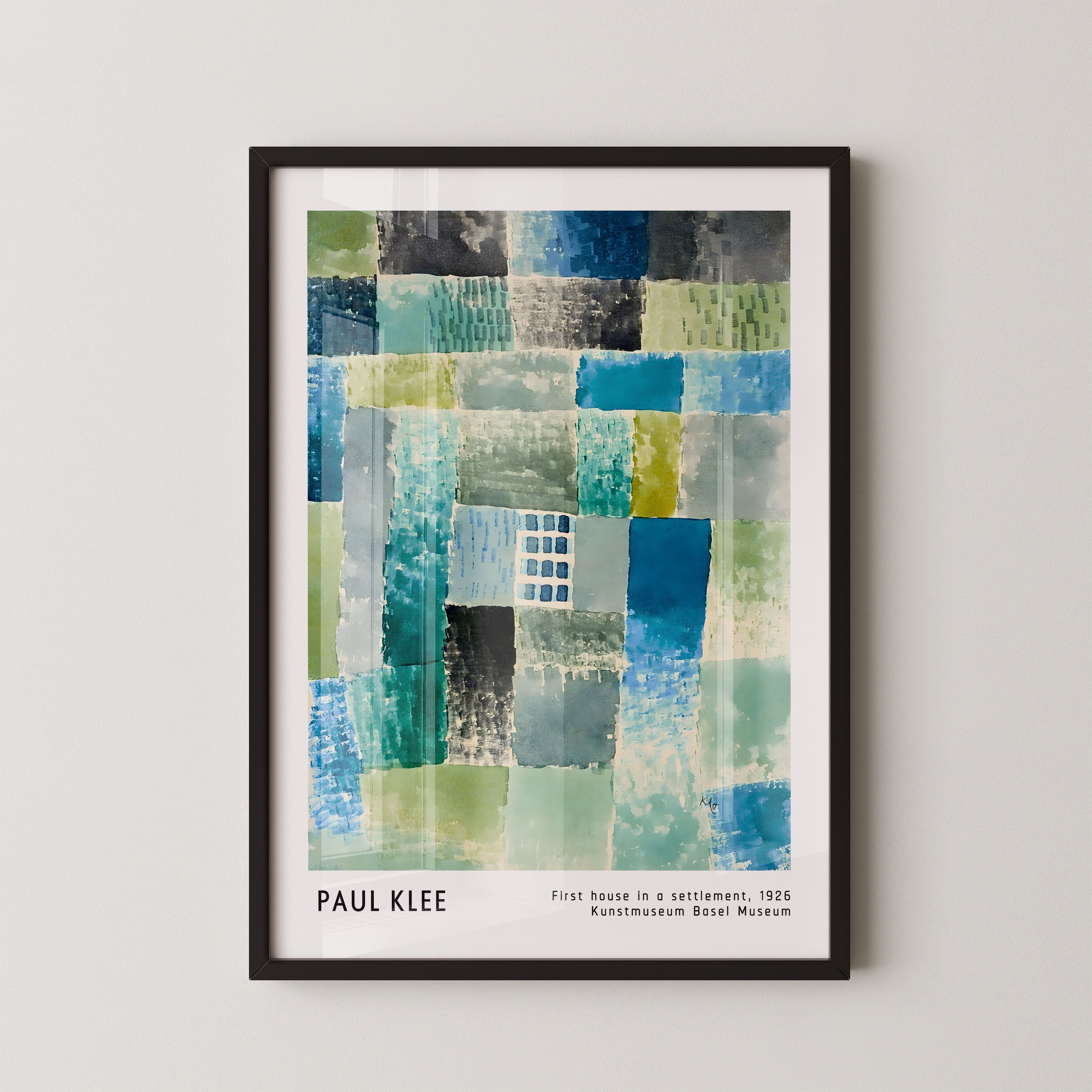 Paul Klee – First House in a Settlement (1926)