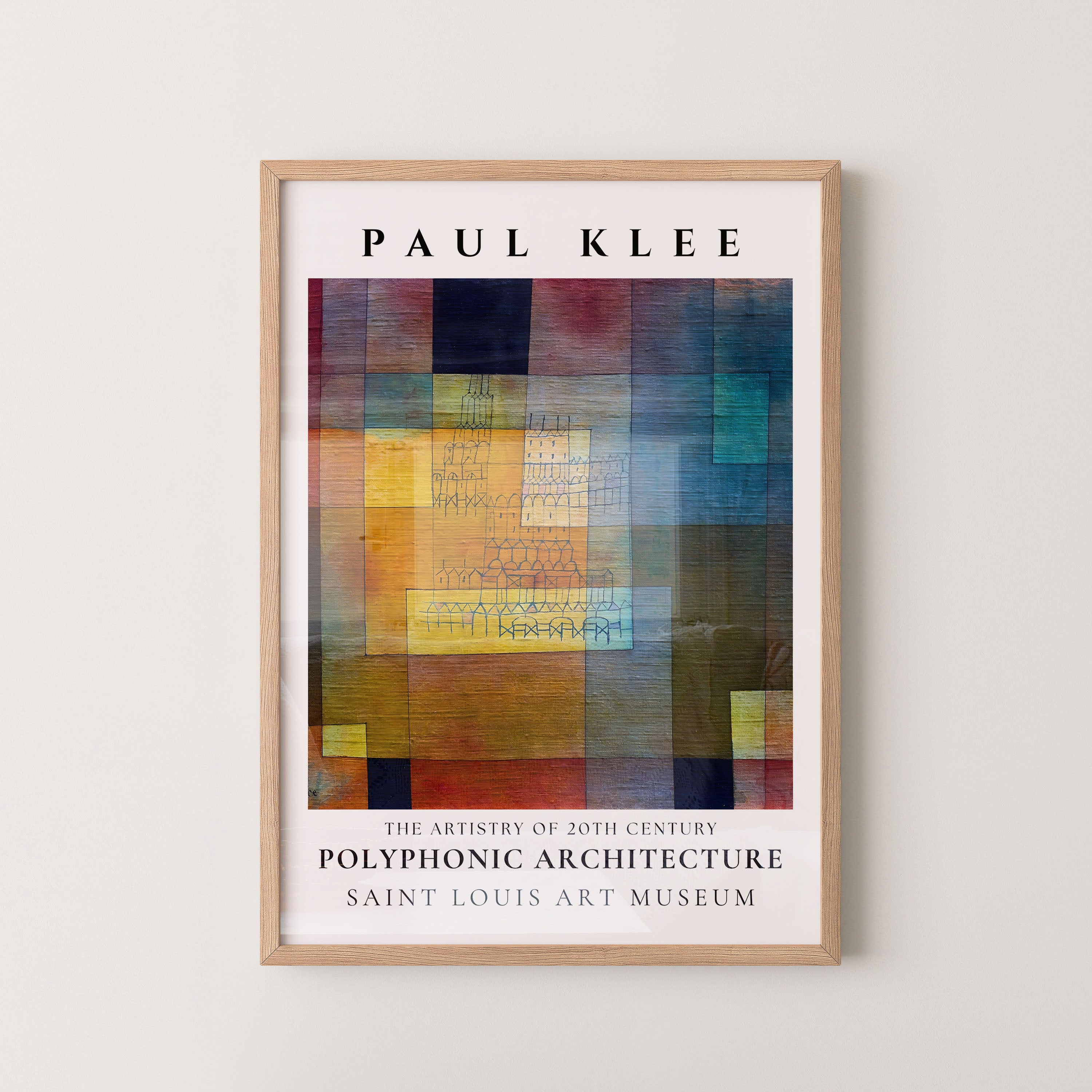 Paul Klee – Polyphonic Architecture (1929)