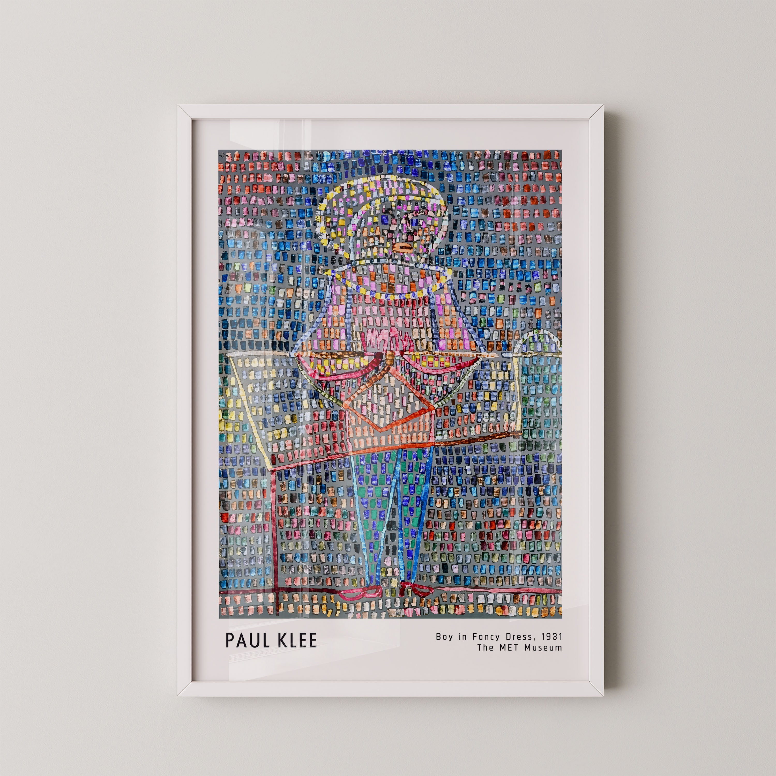 Paul Klee – Boy in Fancy Dress (1931)