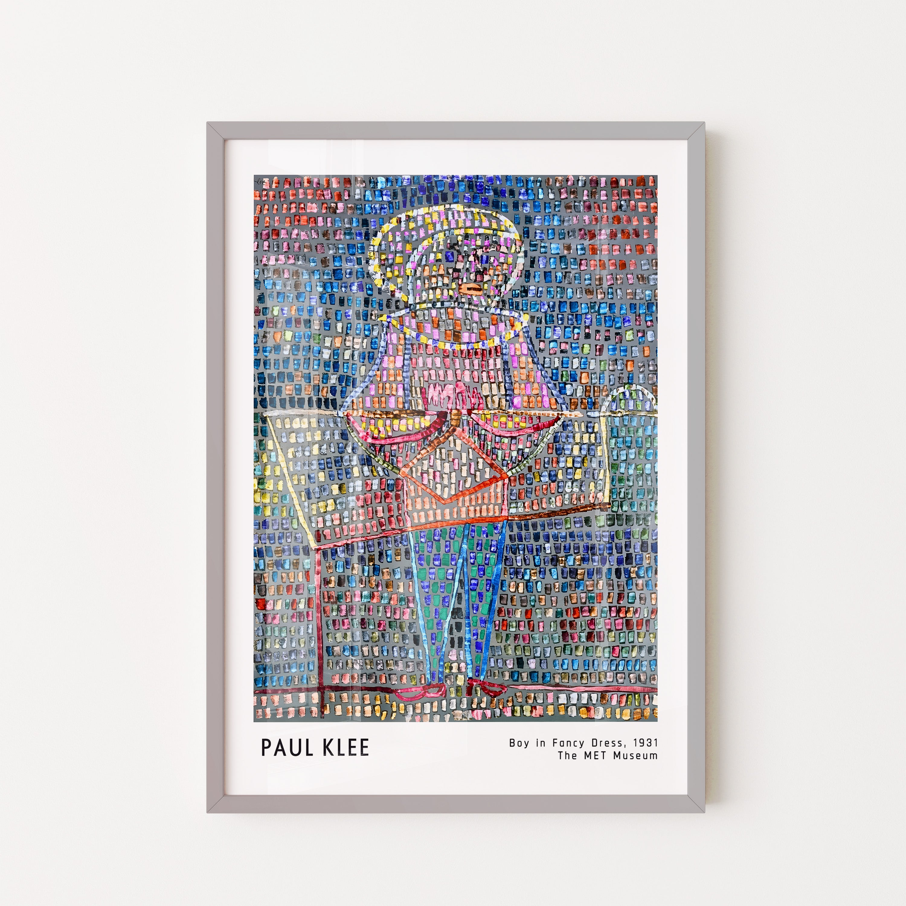 Paul Klee – Boy in Fancy Dress (1931)