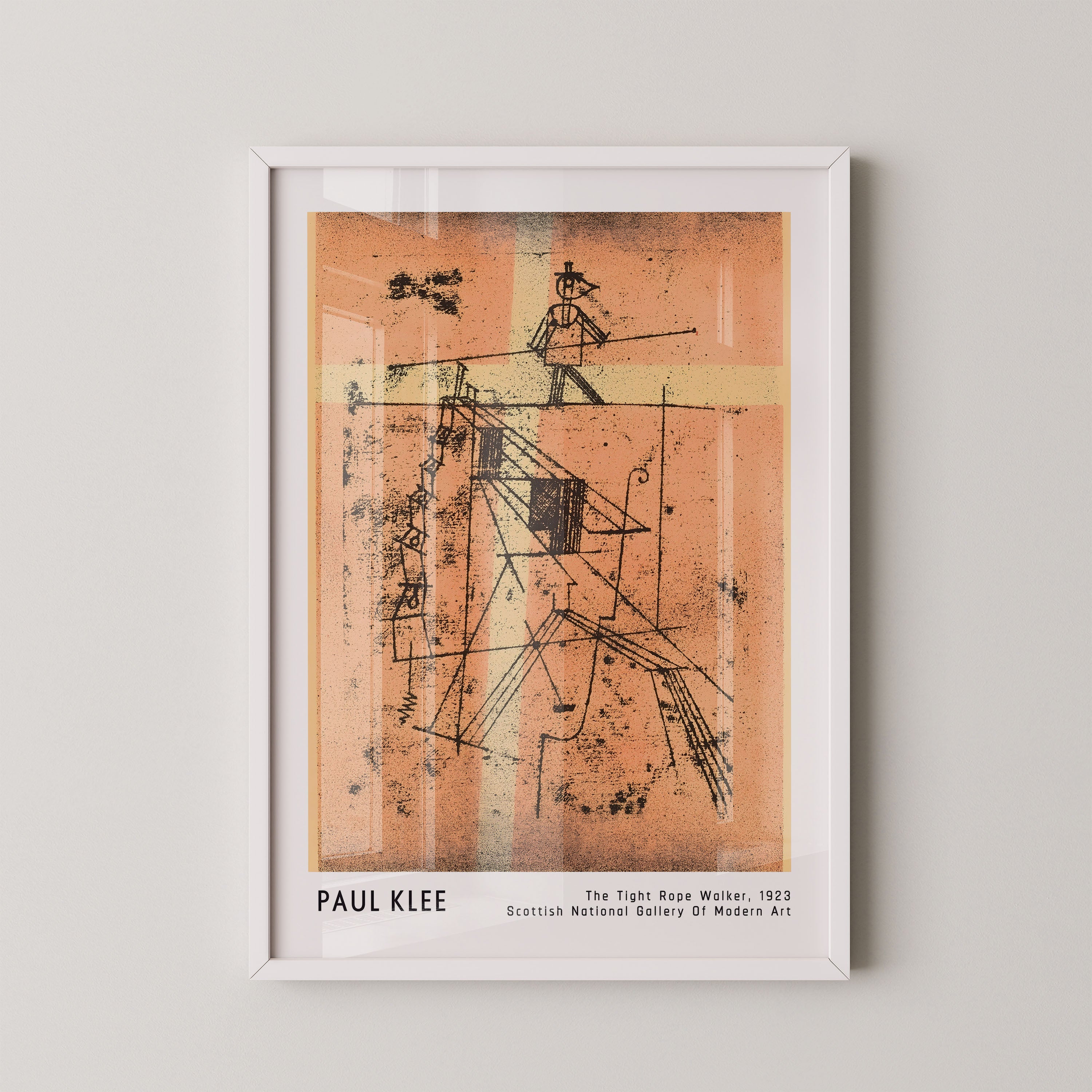 Paul Klee – The Tightrope Walker (1923)