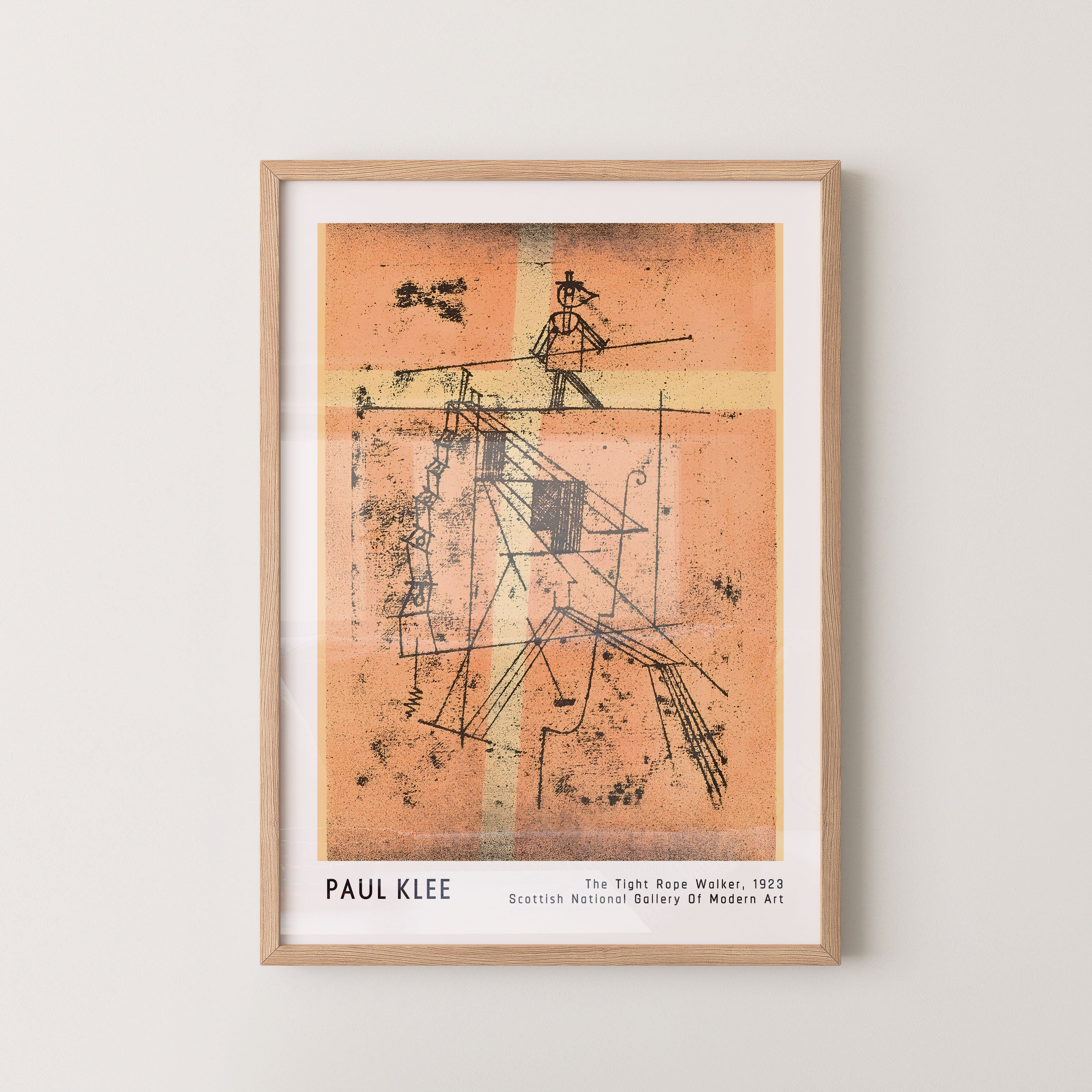 Paul Klee – The Tightrope Walker (1923)