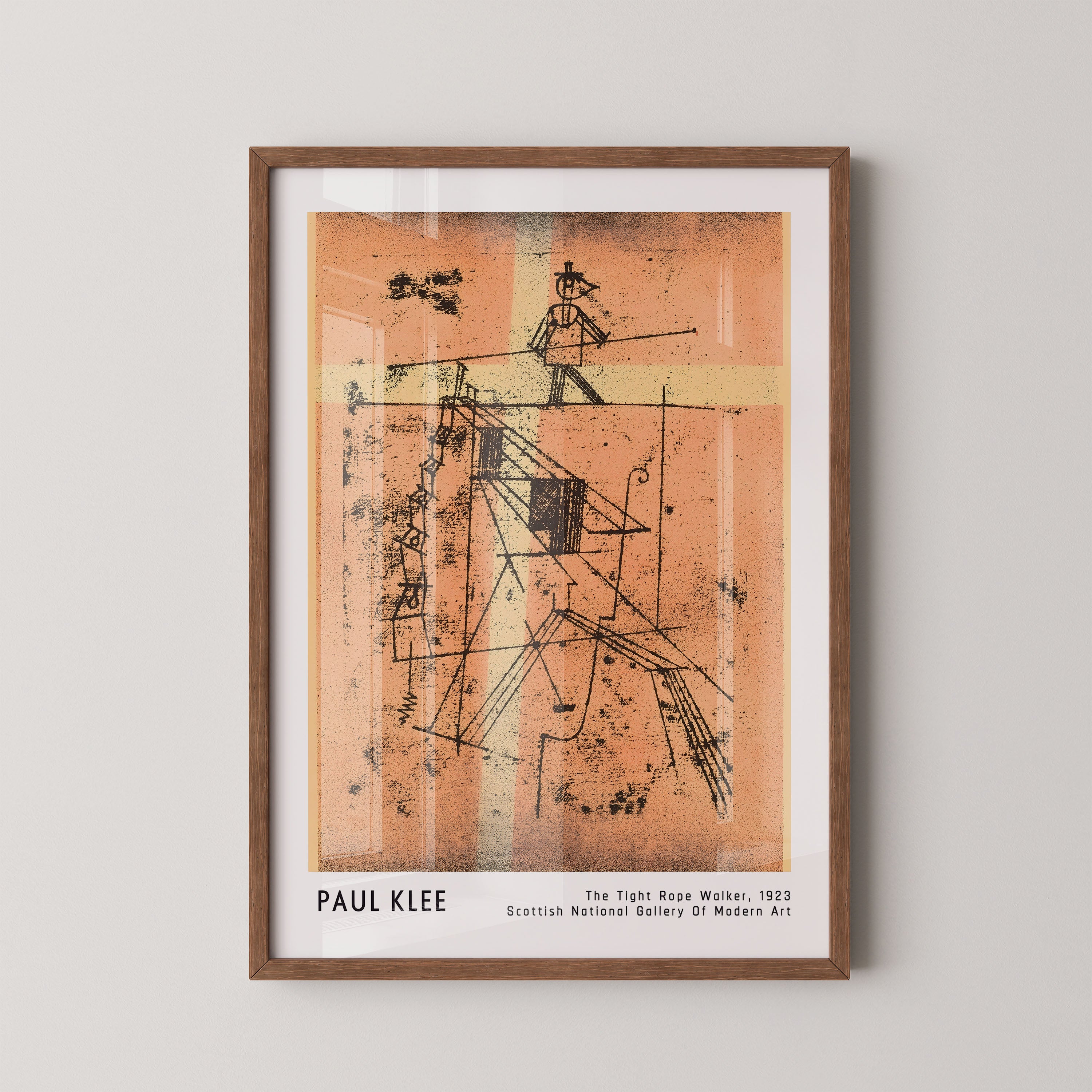 Paul Klee – The Tightrope Walker (1923)