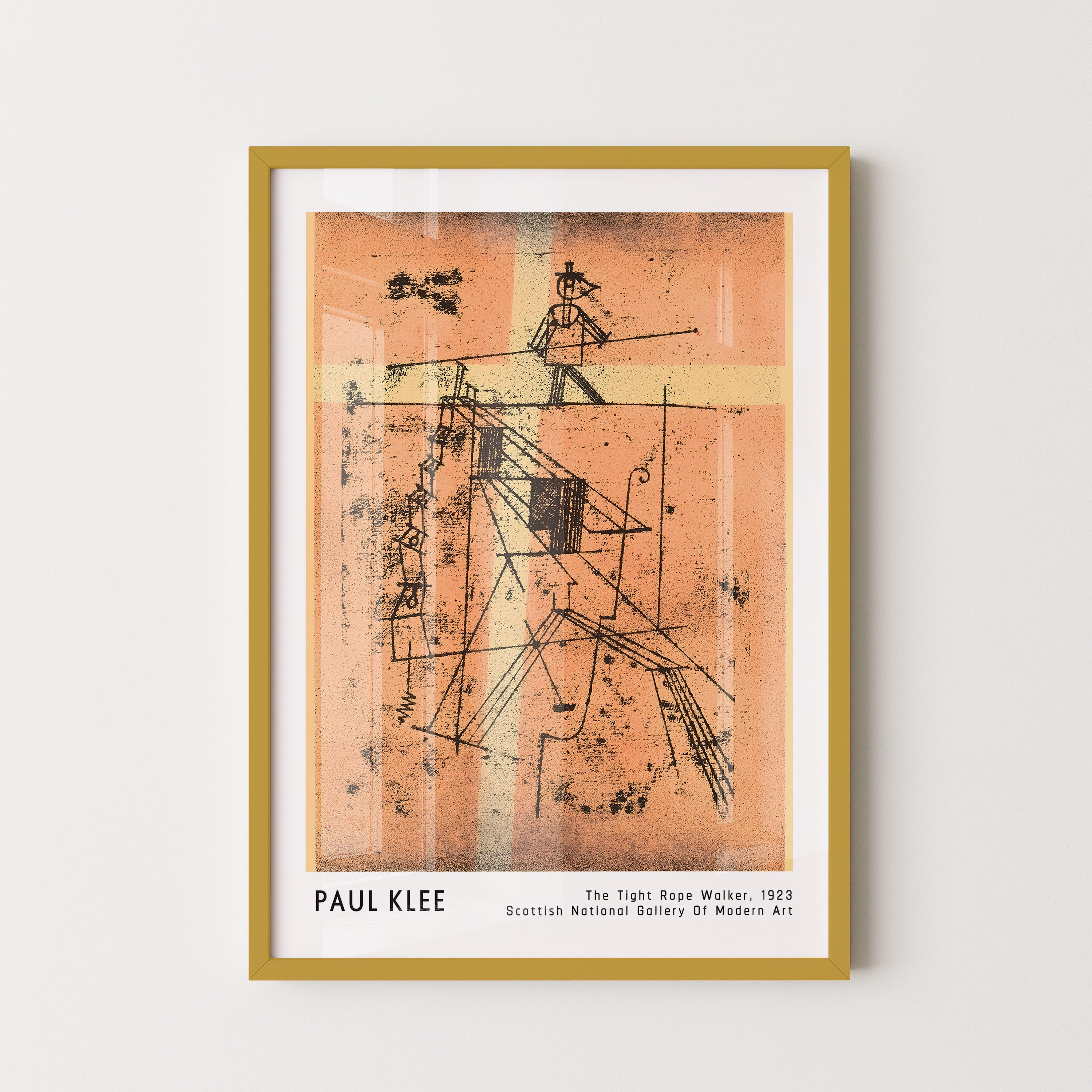 Paul Klee – The Tightrope Walker (1923)