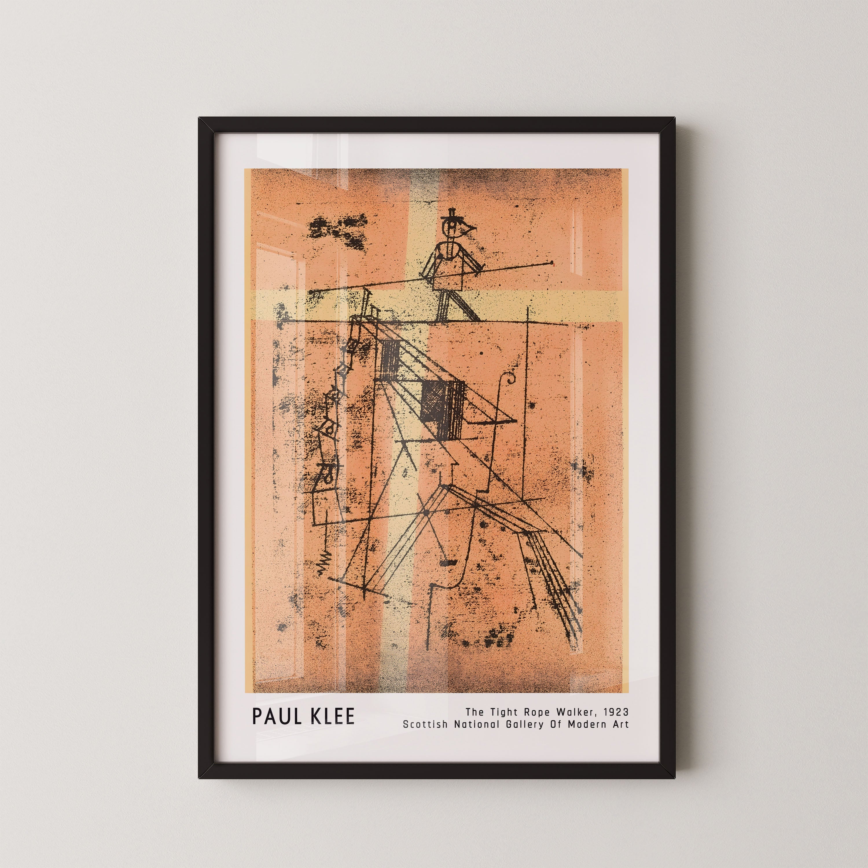 Paul Klee – The Tightrope Walker (1923)