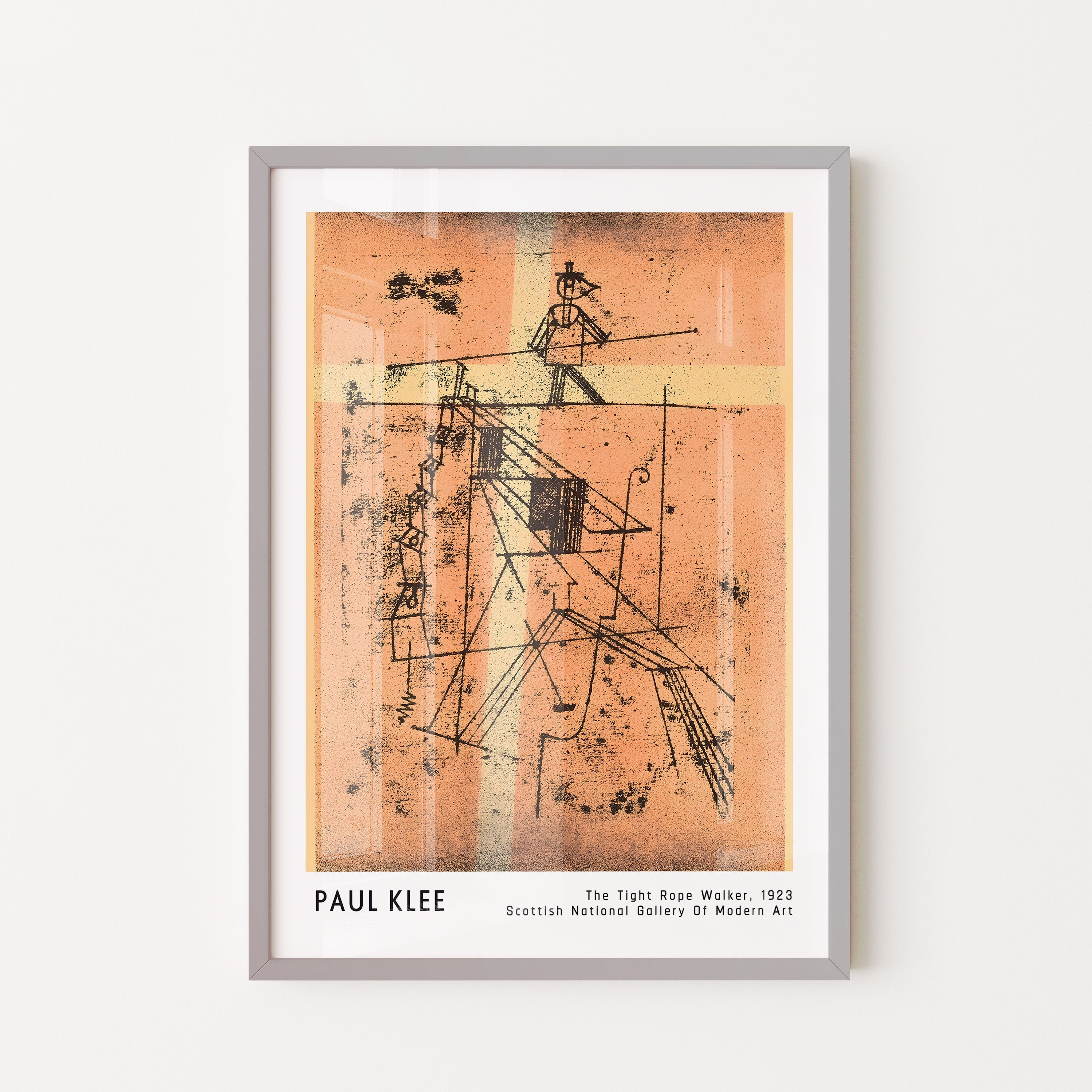 Paul Klee – The Tightrope Walker (1923)