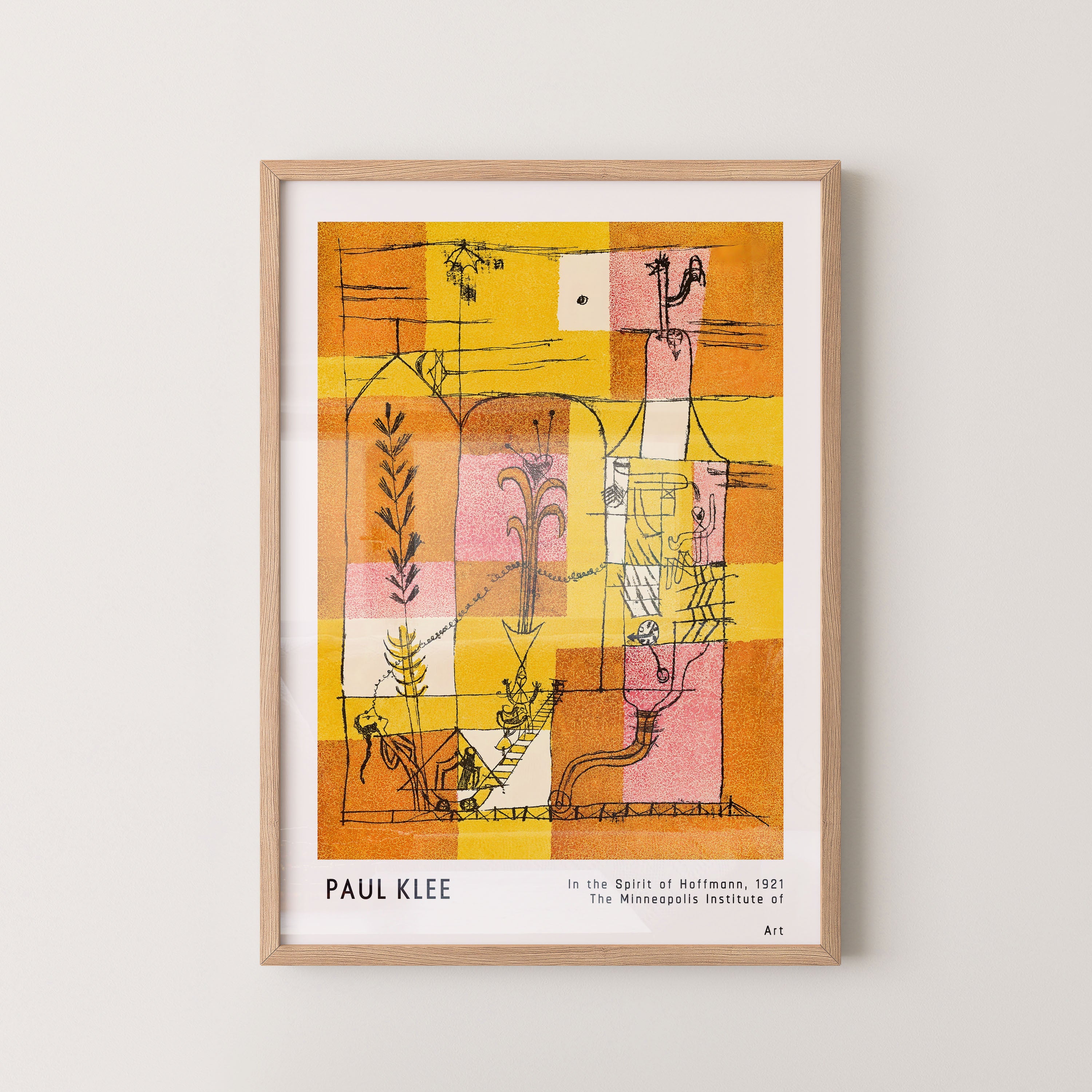 Paul Klee – In the Spirit of Hoffmann (1921)