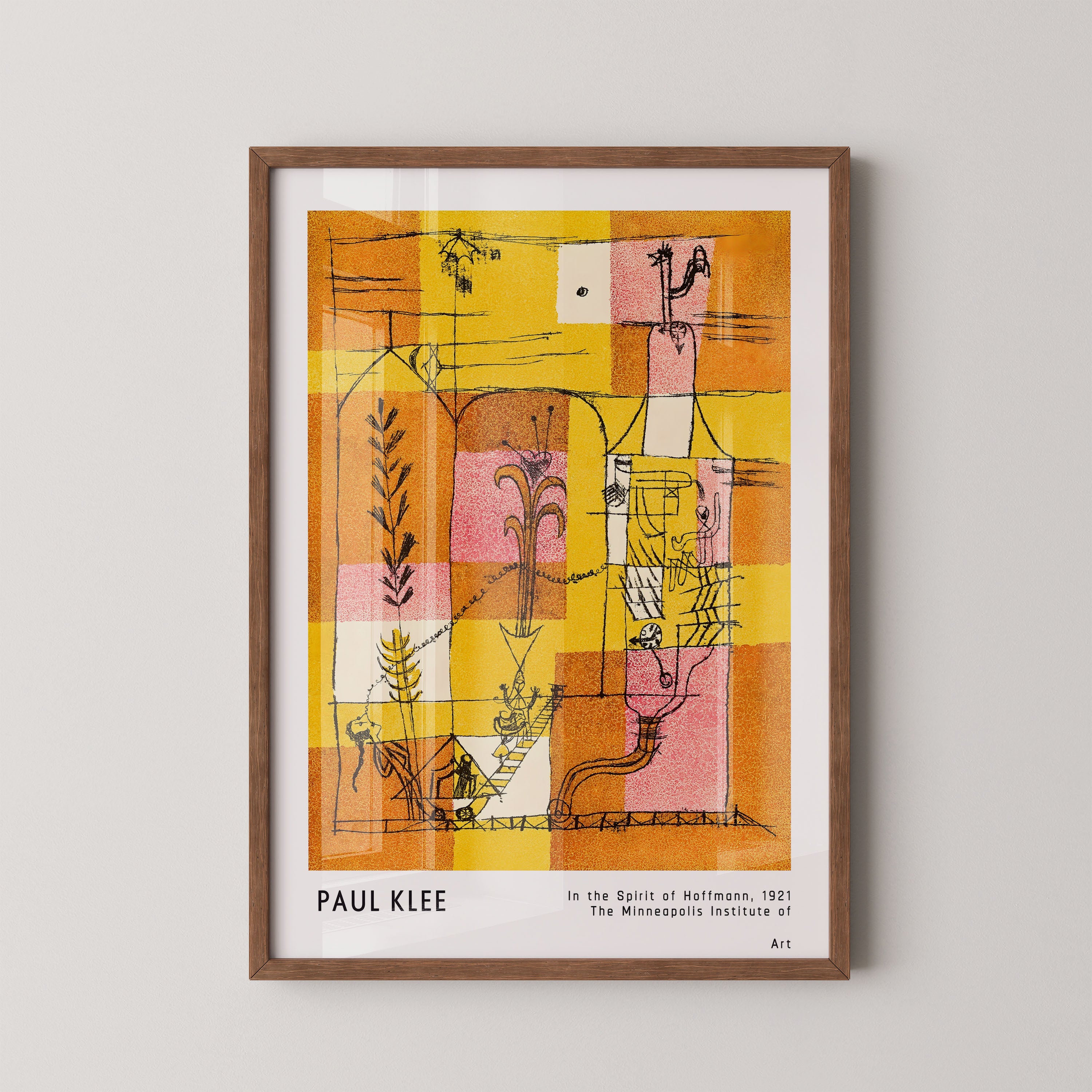 Paul Klee – In the Spirit of Hoffmann (1921)