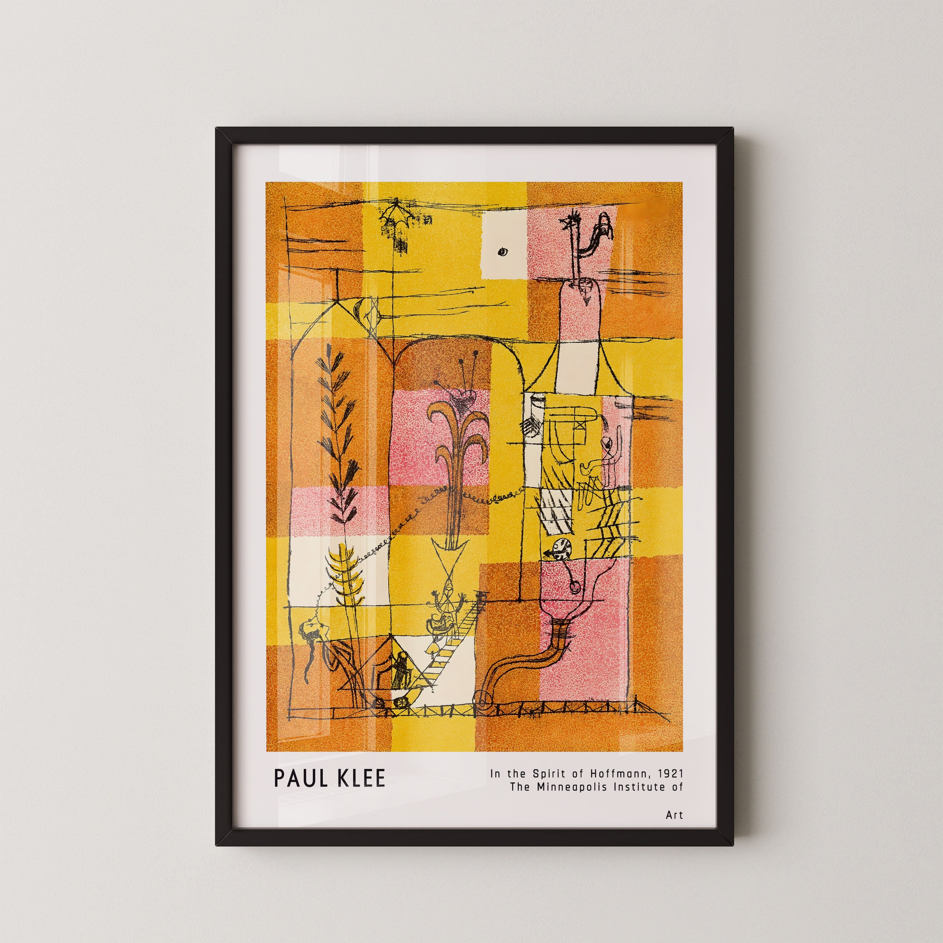 Paul Klee – In the Spirit of Hoffmann (1921)