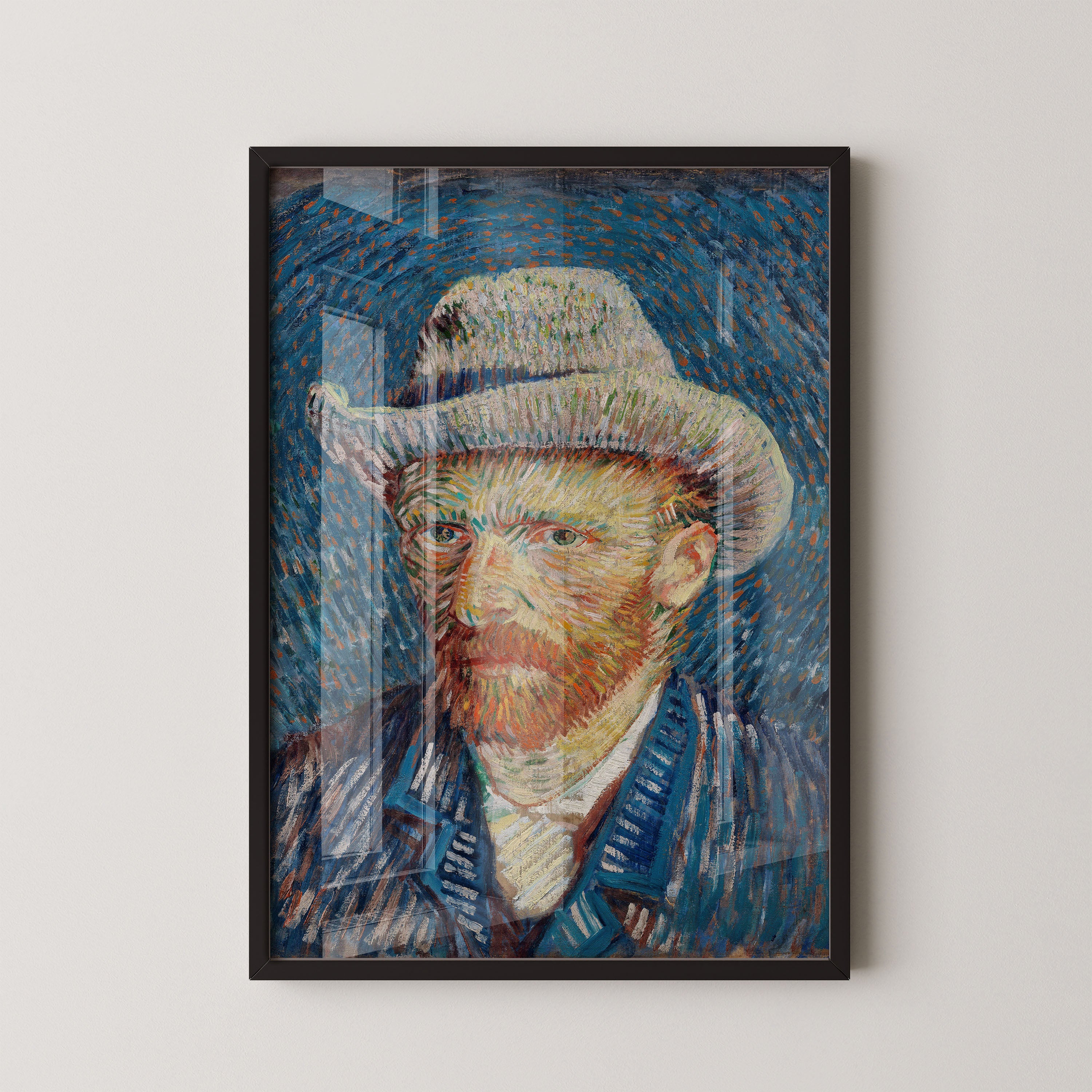 Vincent van Gogh – Self-Portrait with Grey Felt Hat (1887)