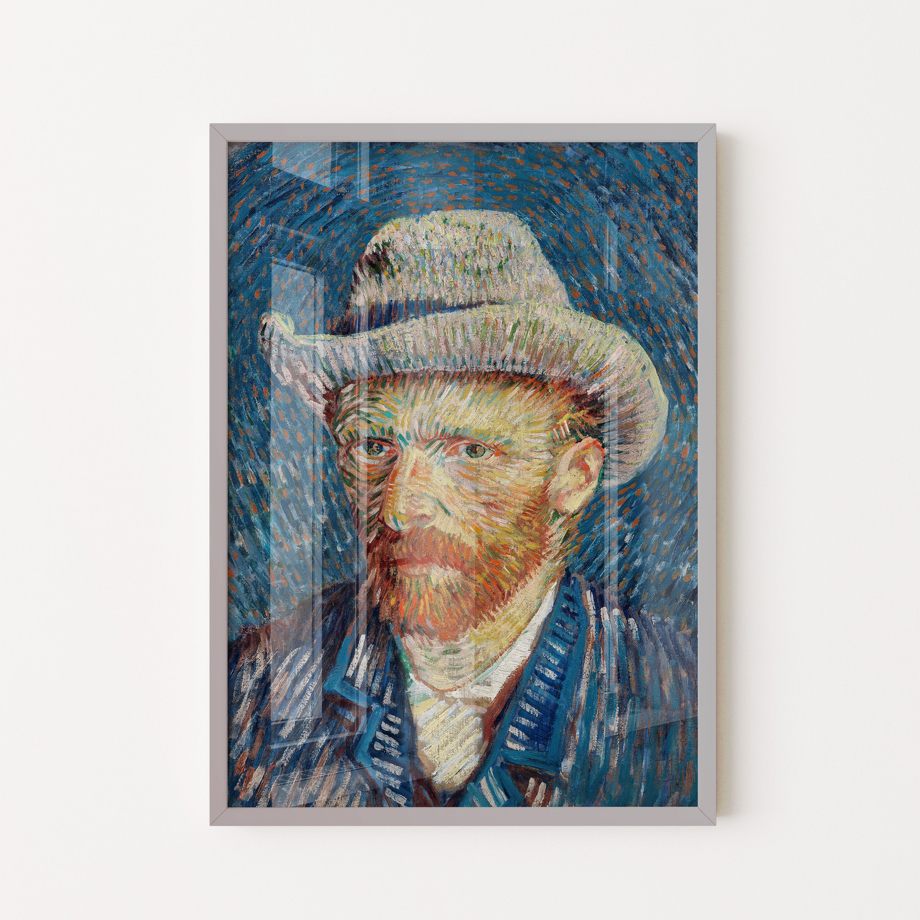 Vincent van Gogh – Self-Portrait with Grey Felt Hat (1887)