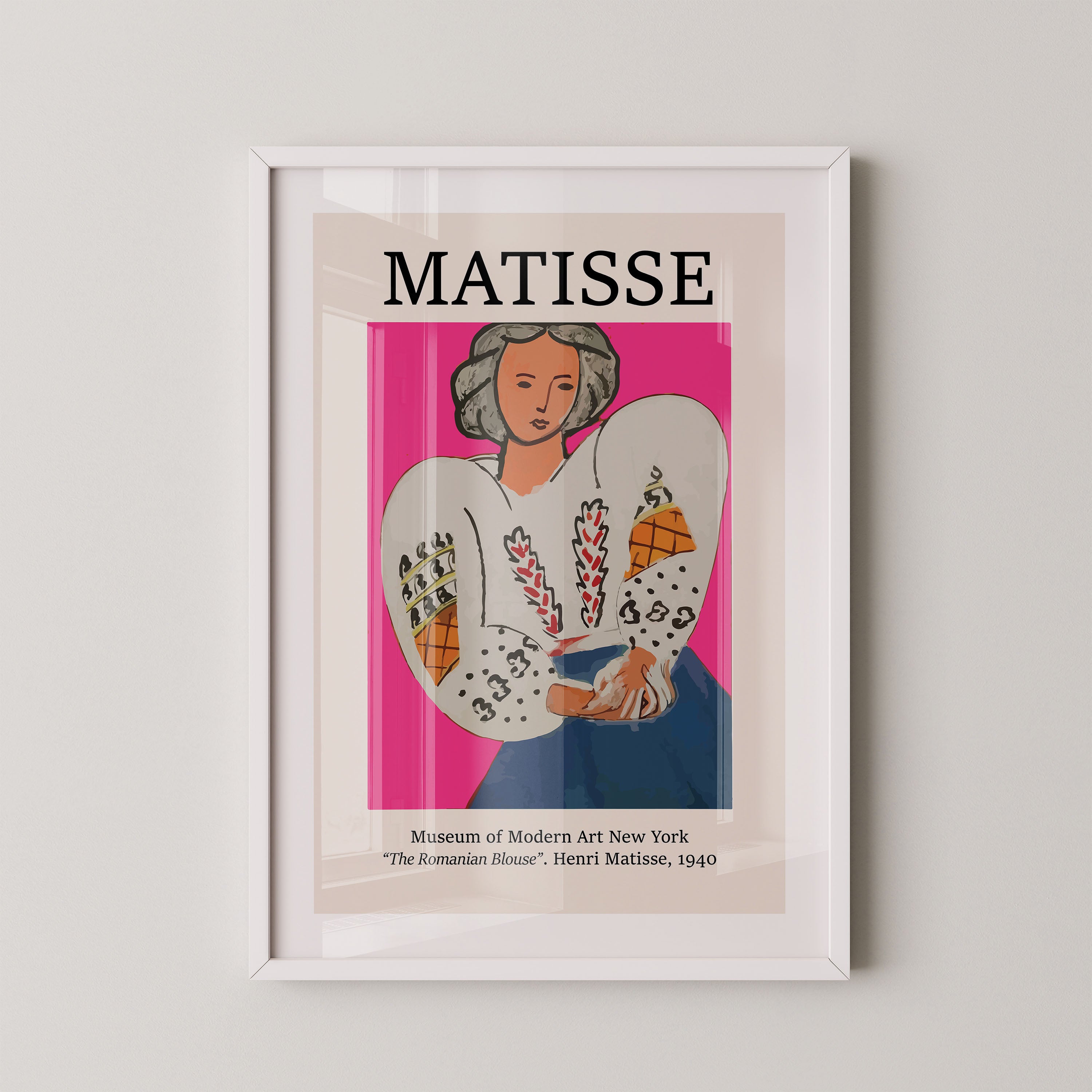 Henri Matisse – The Romanian Blouse