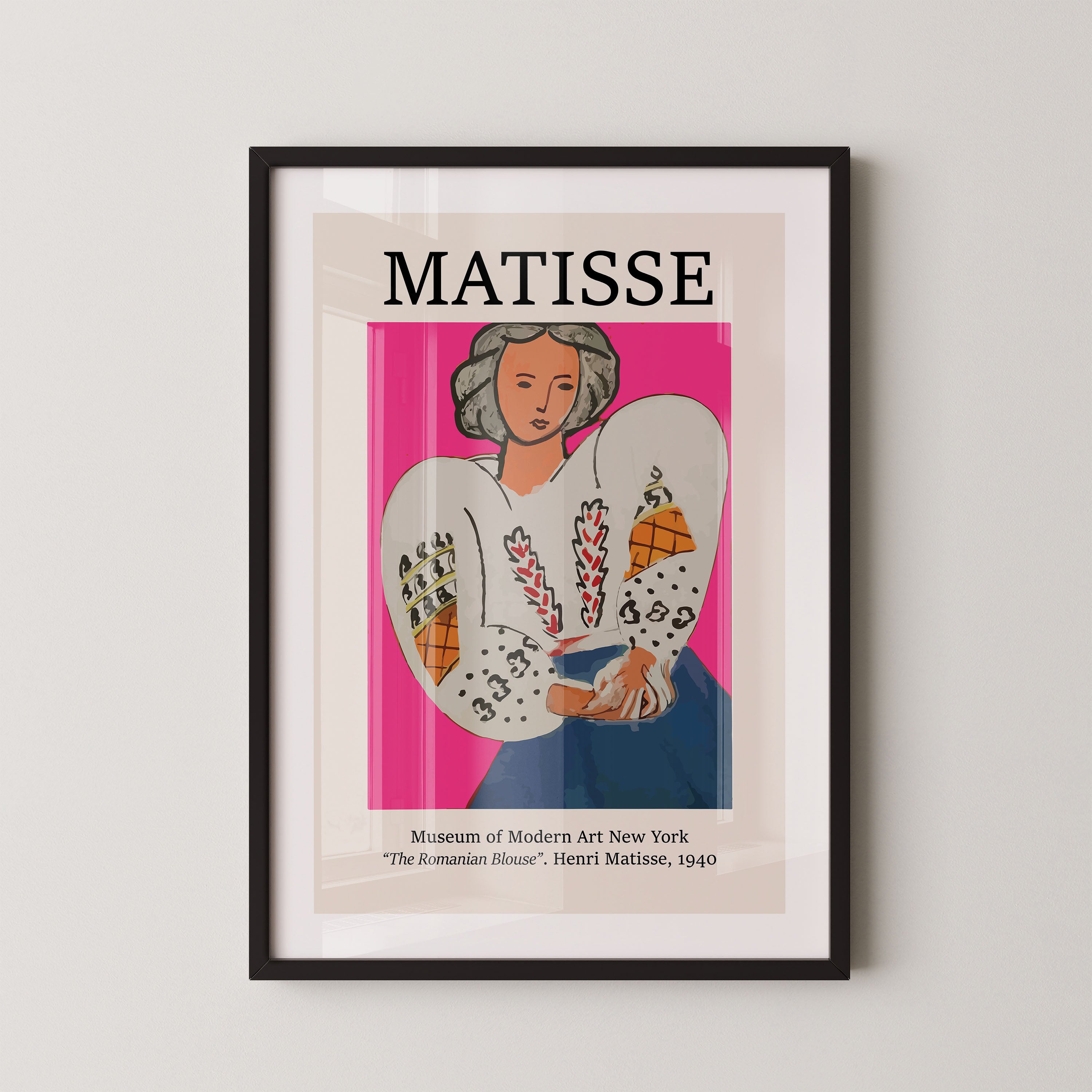 Henri Matisse – The Romanian Blouse