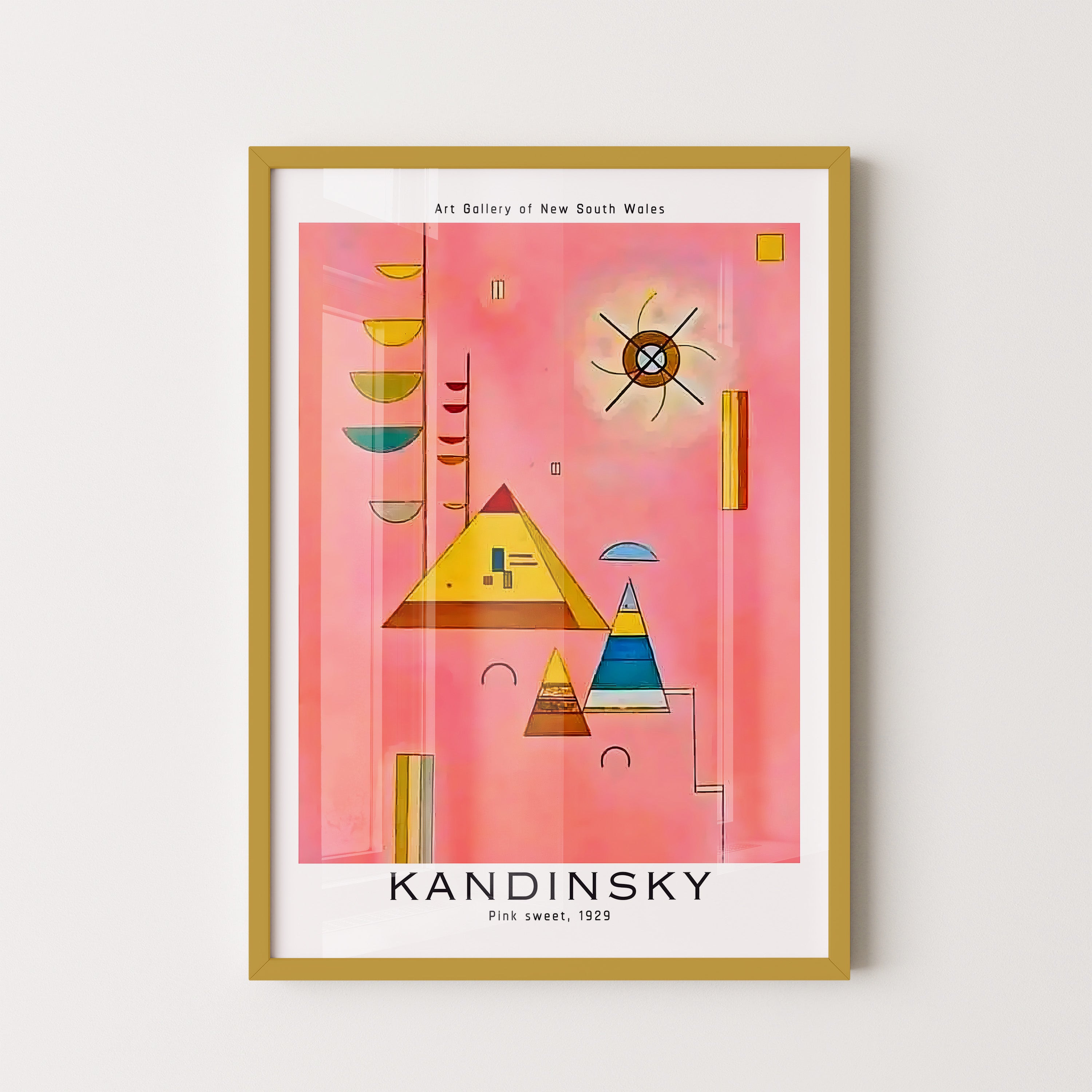 Wassily Kandinsky – Pink Sweet