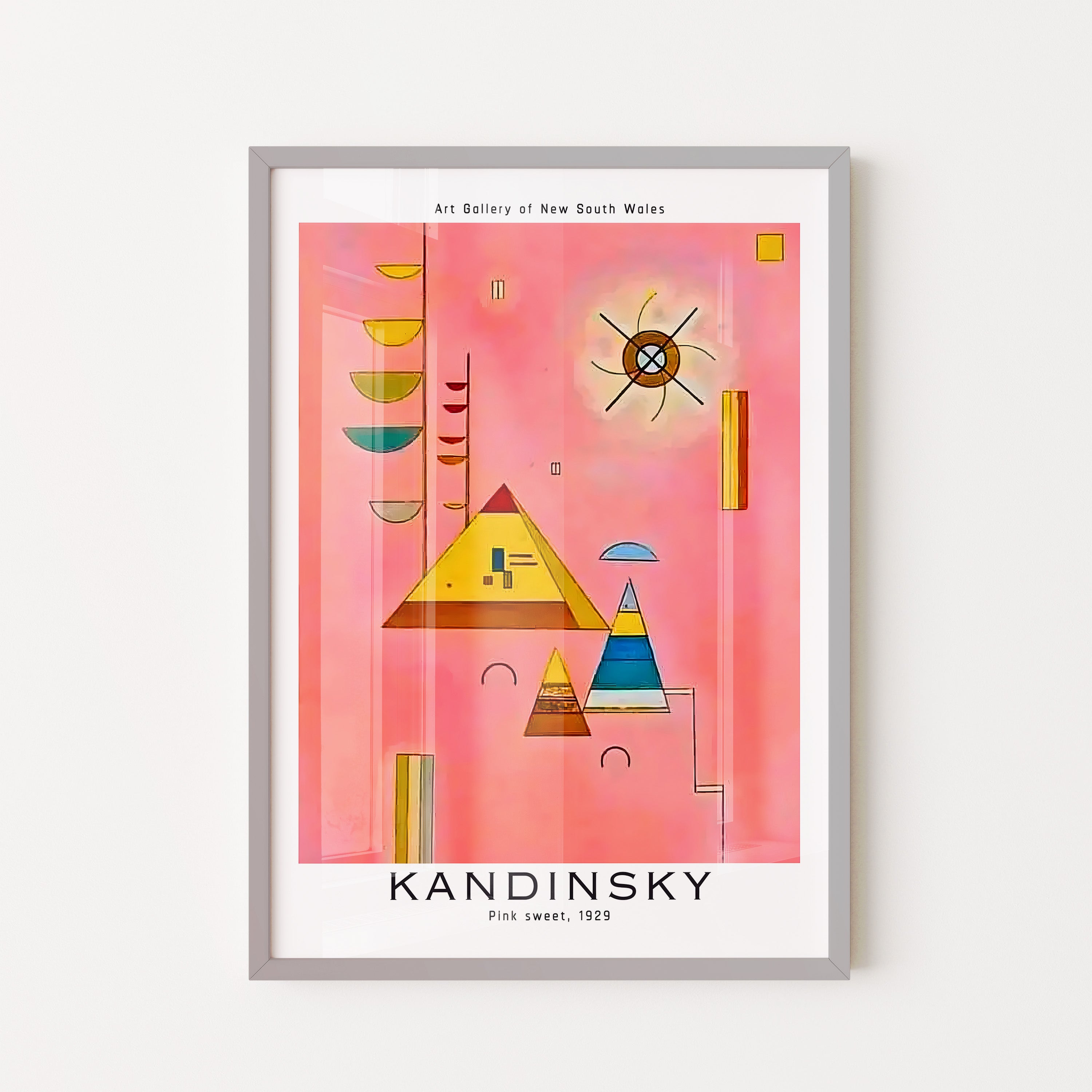 Wassily Kandinsky – Pink Sweet