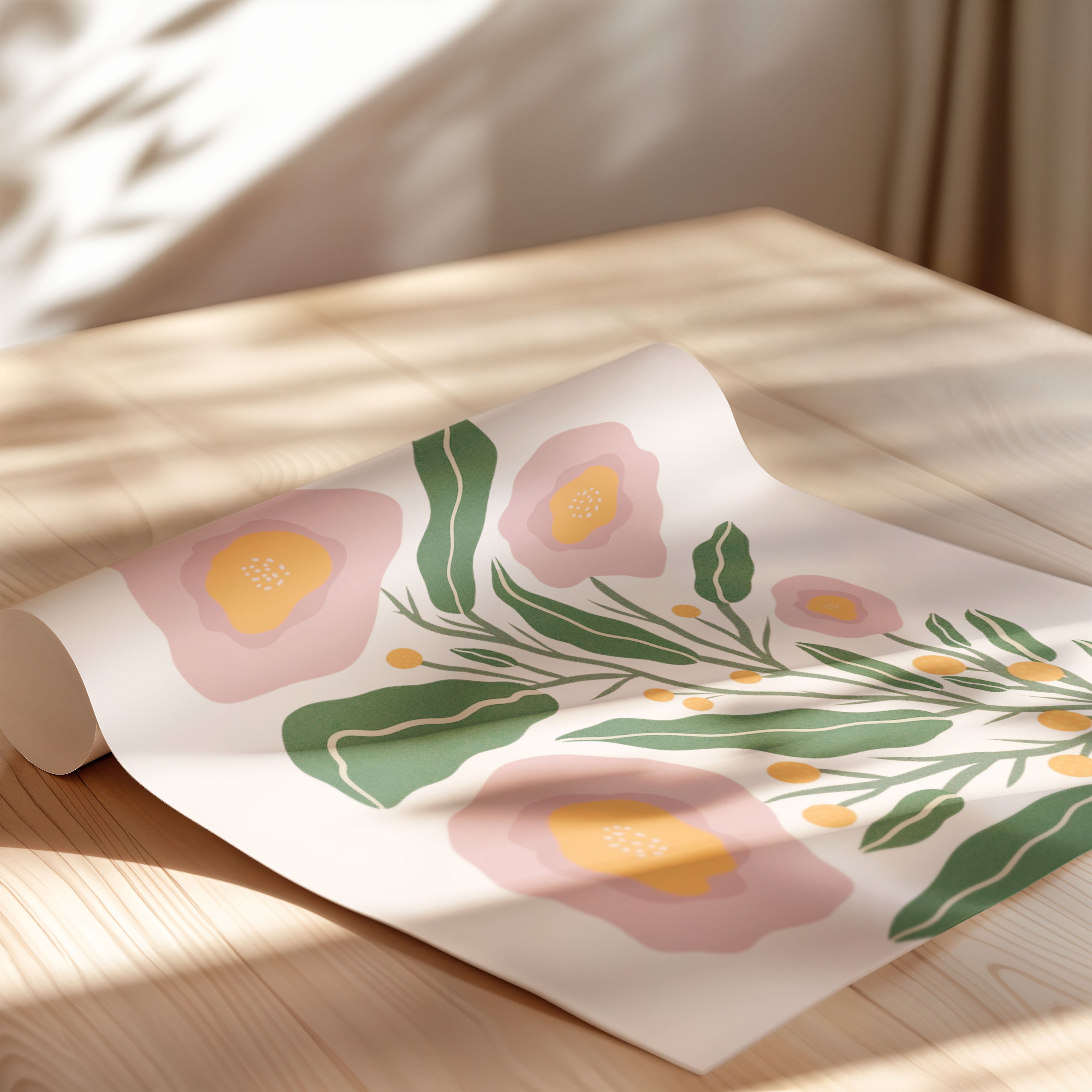 Soft Blush Botanical Harmony