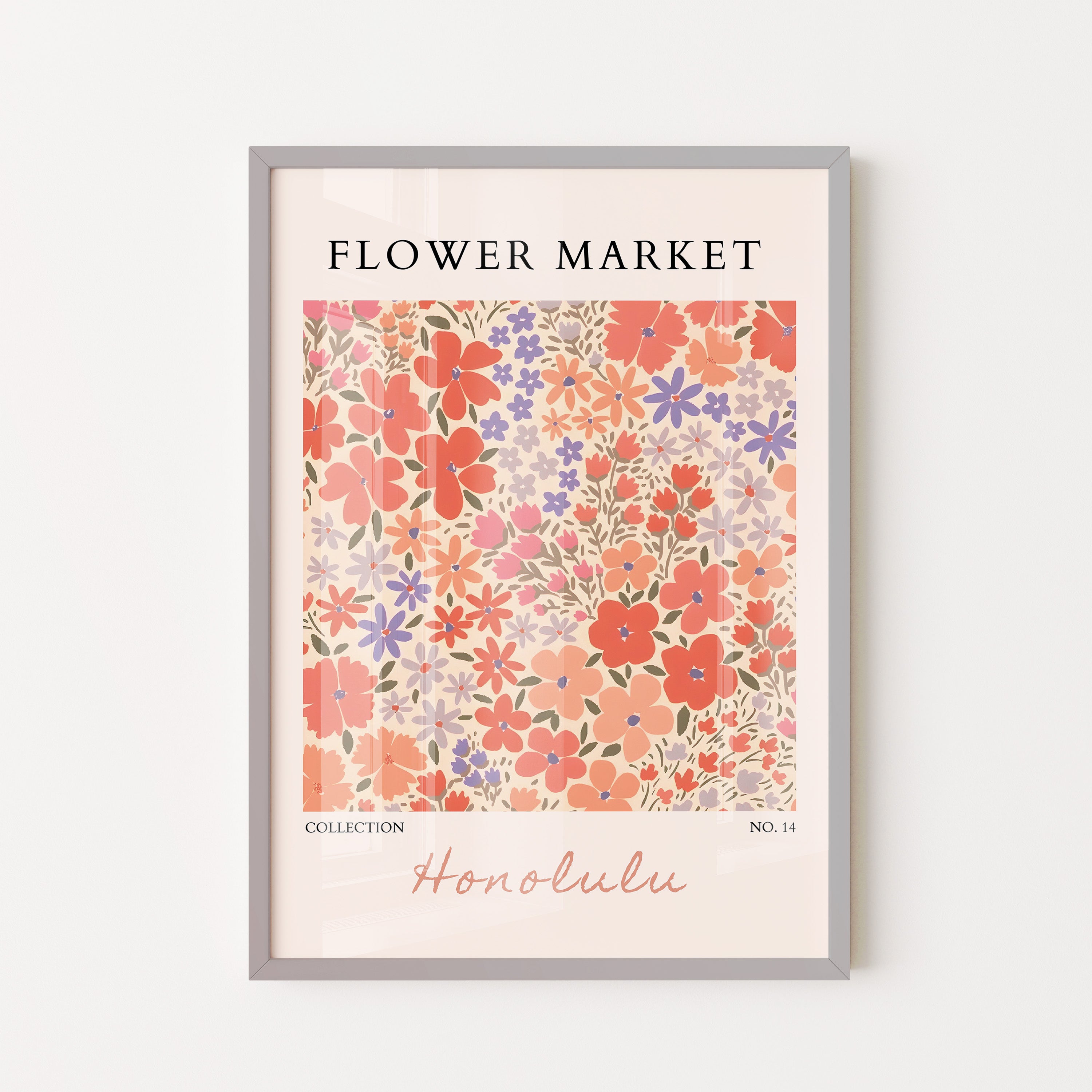Vibrant Floral Meadow Pattern