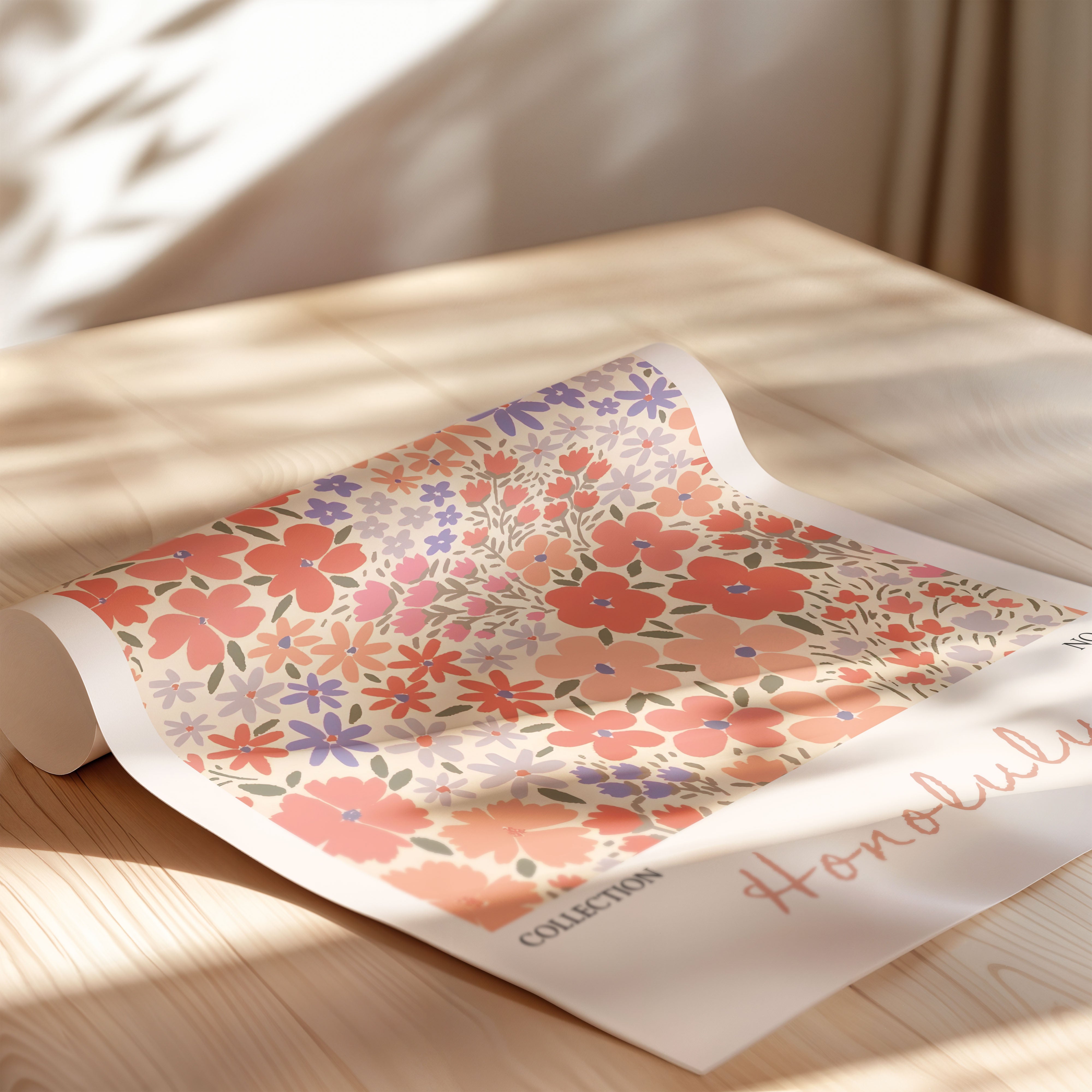 Vibrant Floral Meadow Pattern