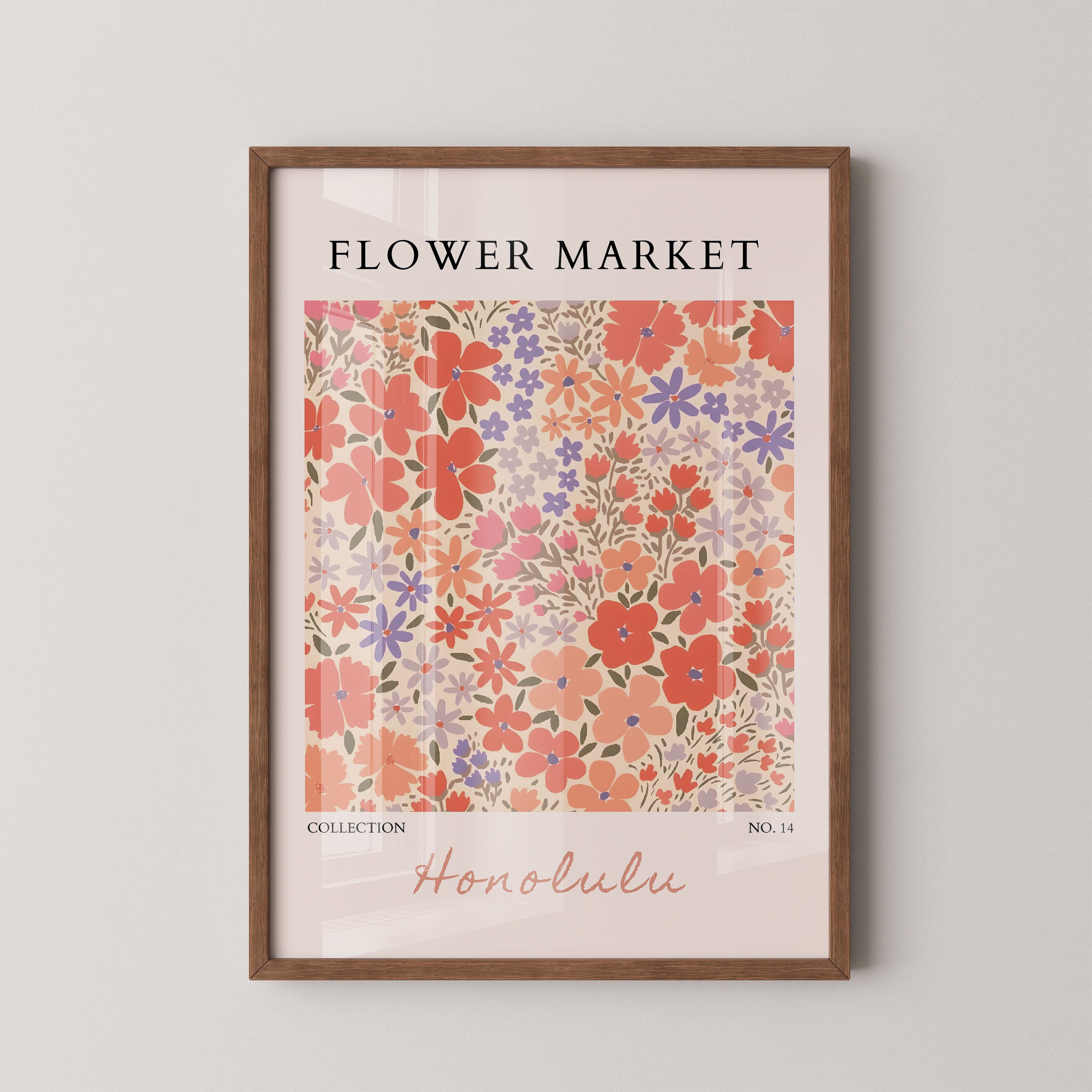 Vibrant Floral Meadow Pattern