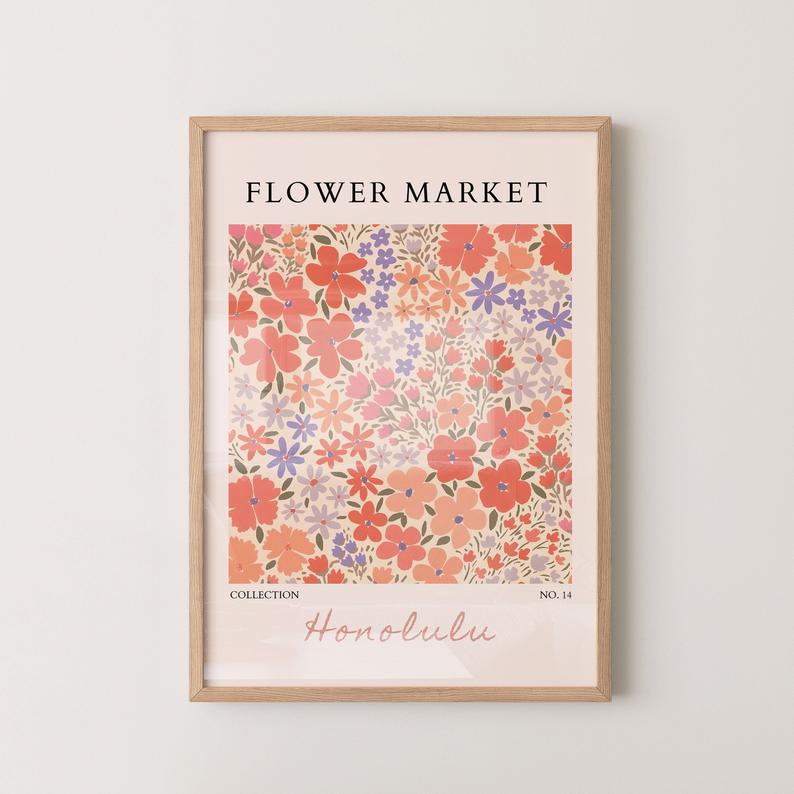 Vibrant Floral Meadow Pattern