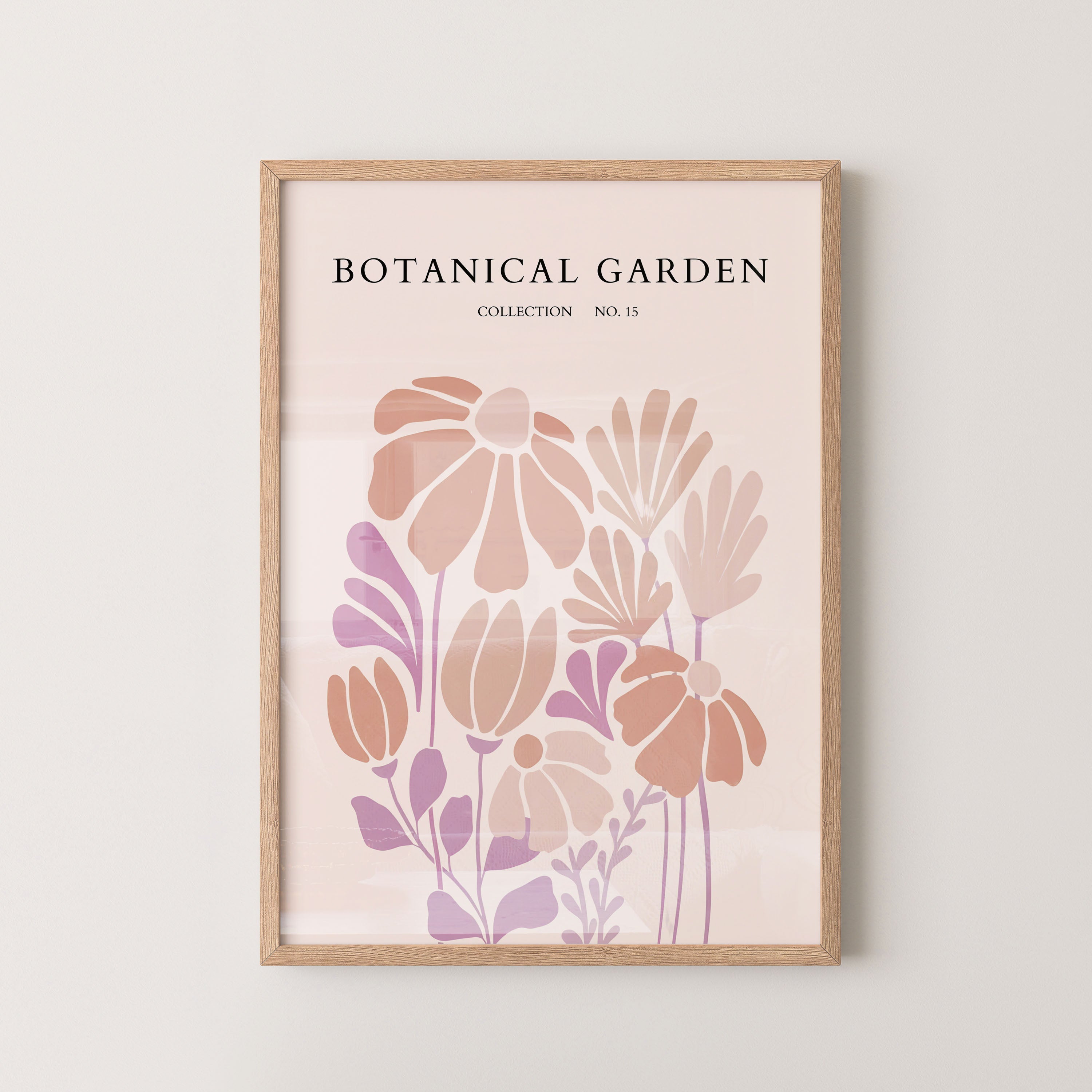 Muted Earth Tone Botanical