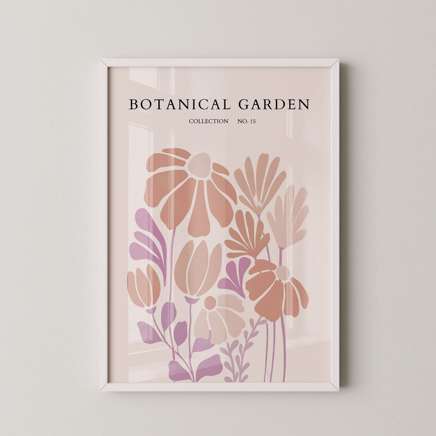 Muted Earth Tone Botanical