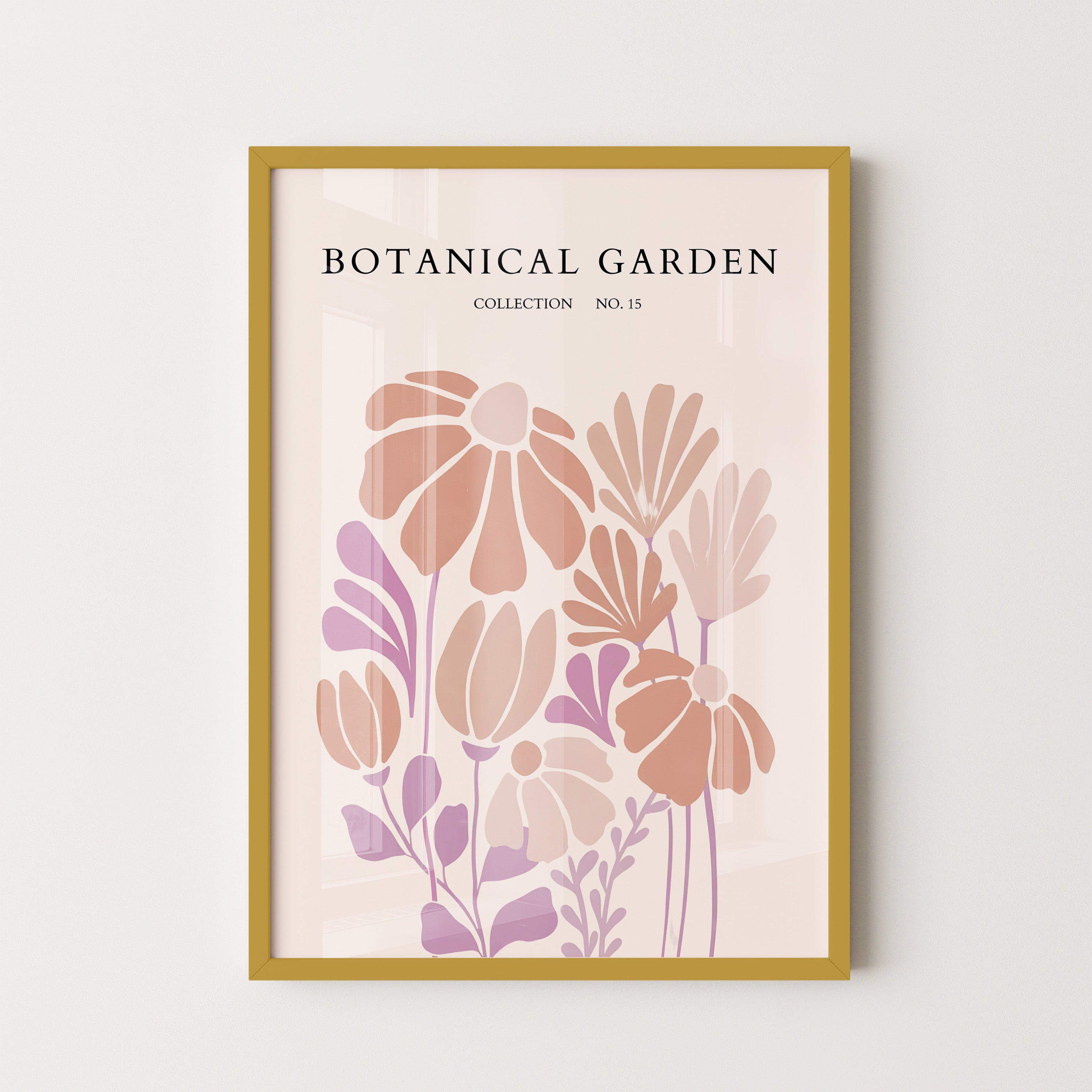 Muted Earth Tone Botanical