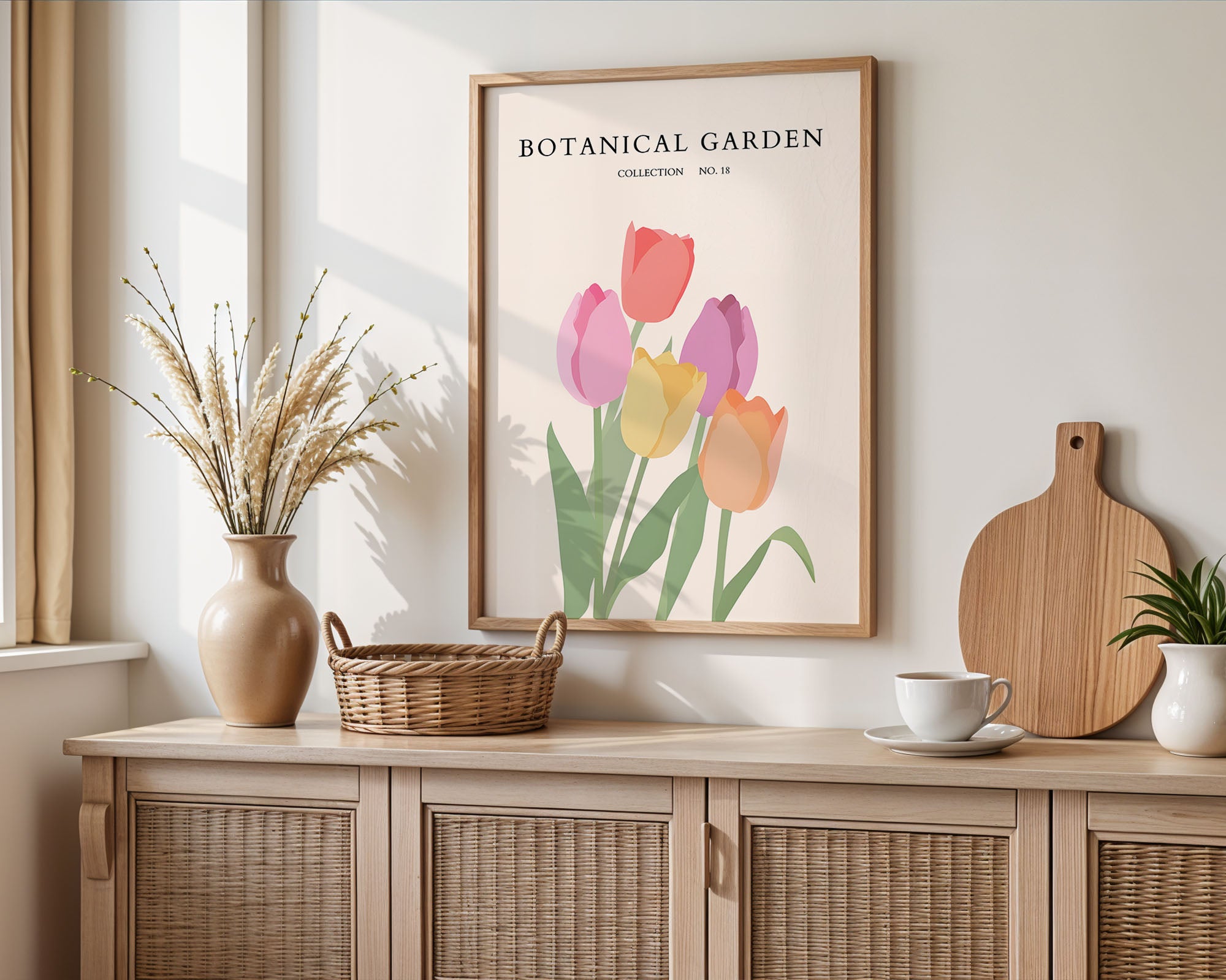 Pastel Tulip Harmony