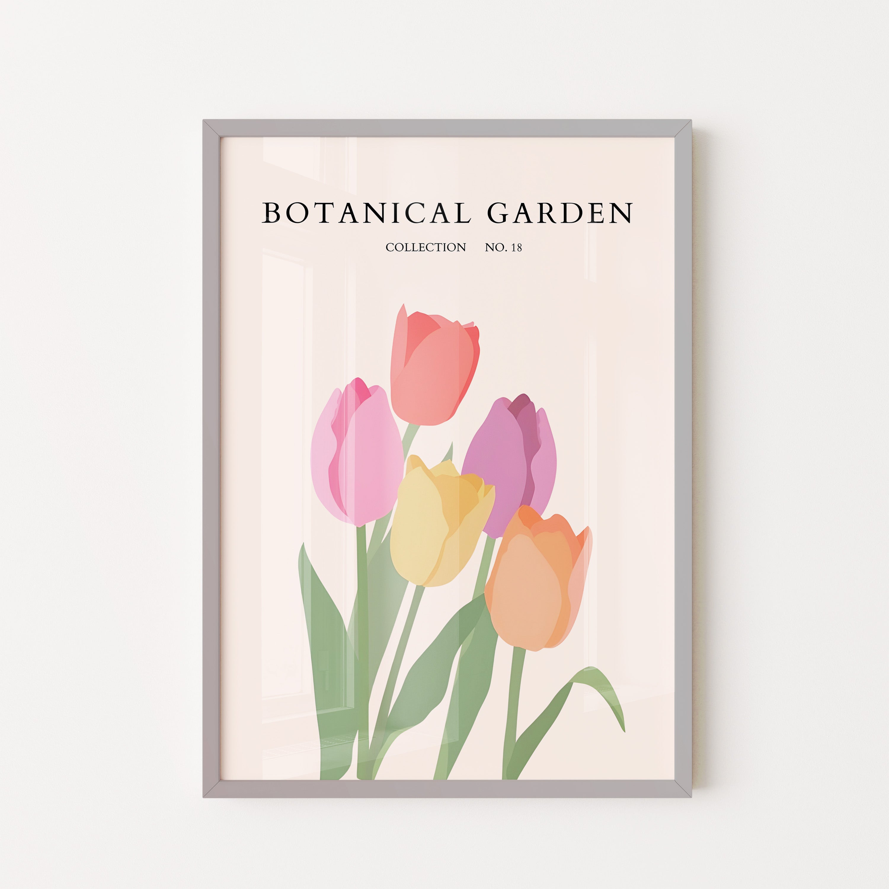 Pastel Tulip Harmony