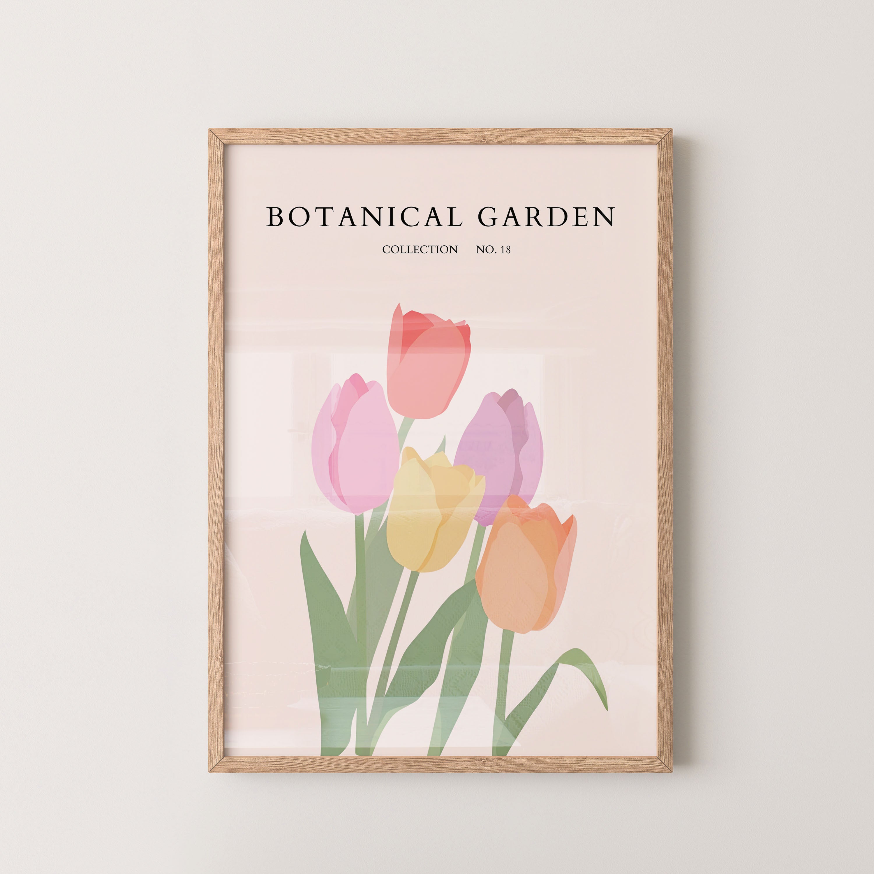Pastel Tulip Harmony