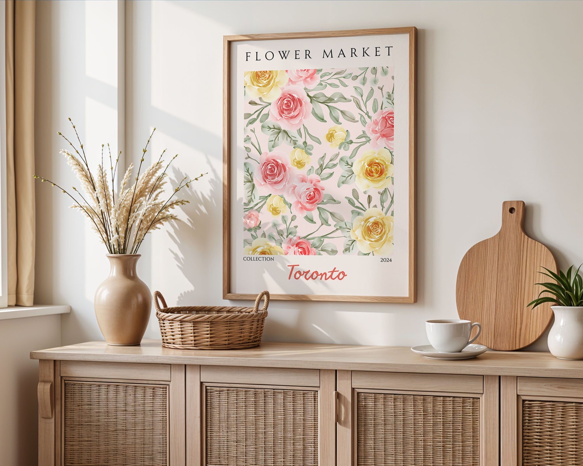 Toronto Soft Rose Garden Pattern