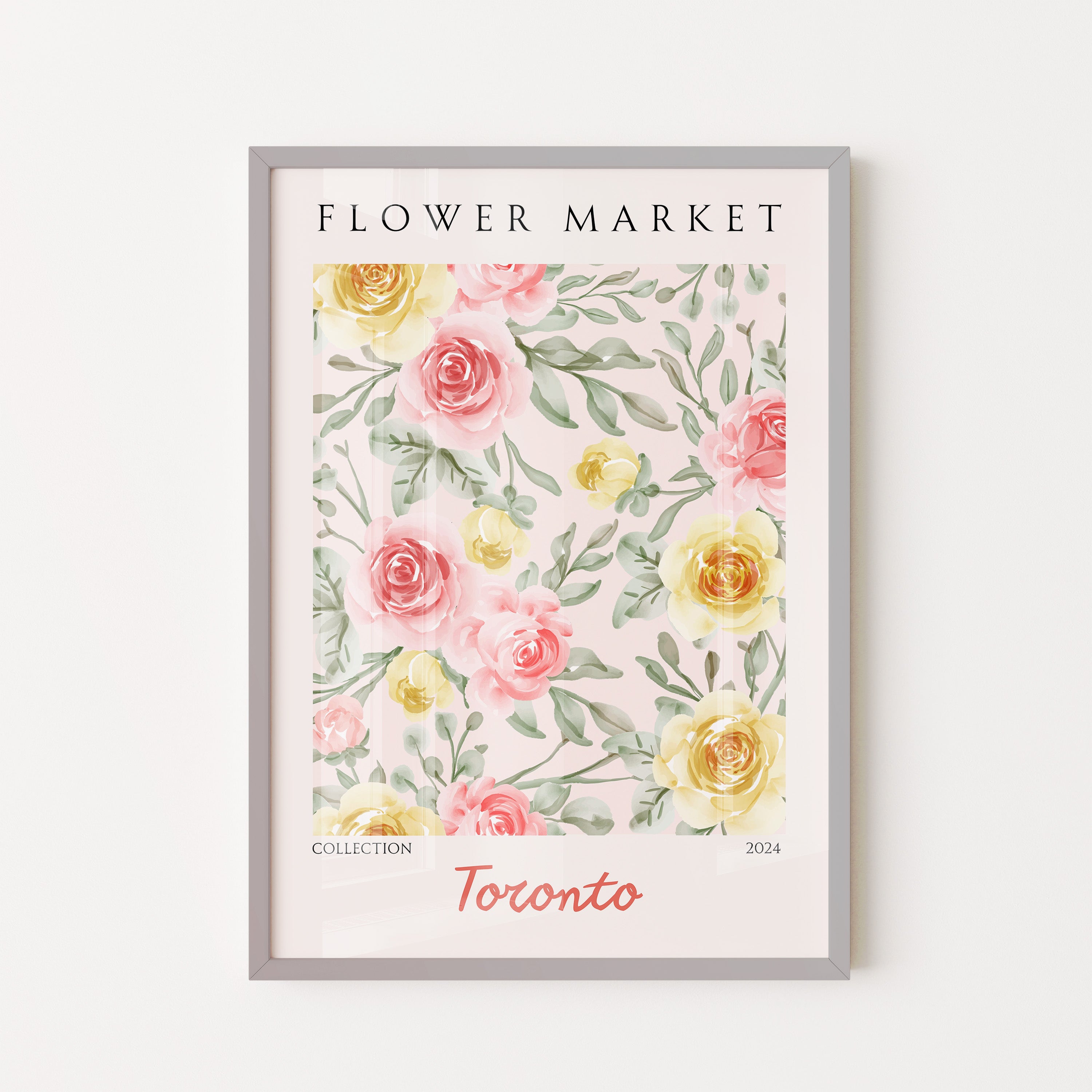 Toronto Soft Rose Garden Pattern