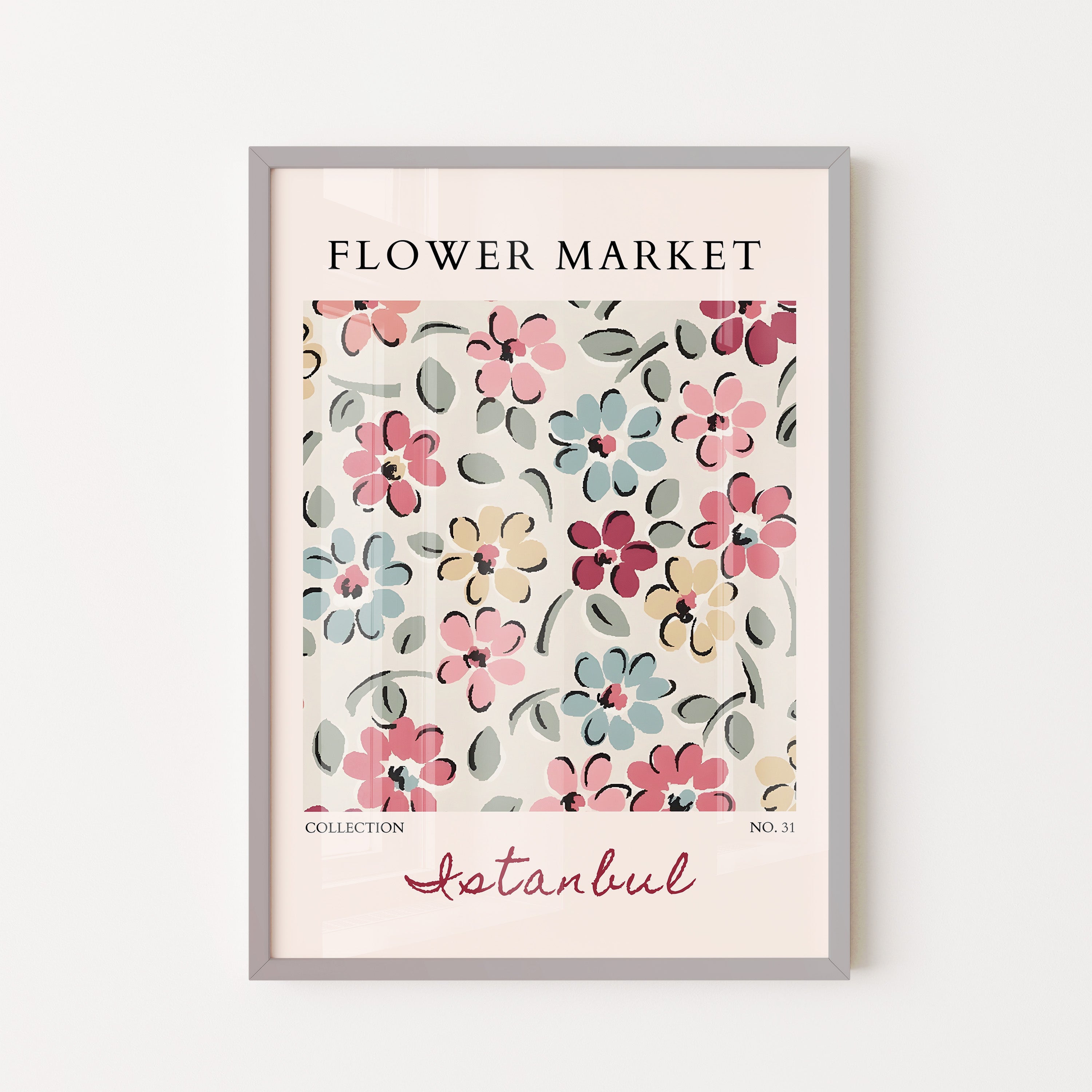 Istanbul Playful Floral Pattern