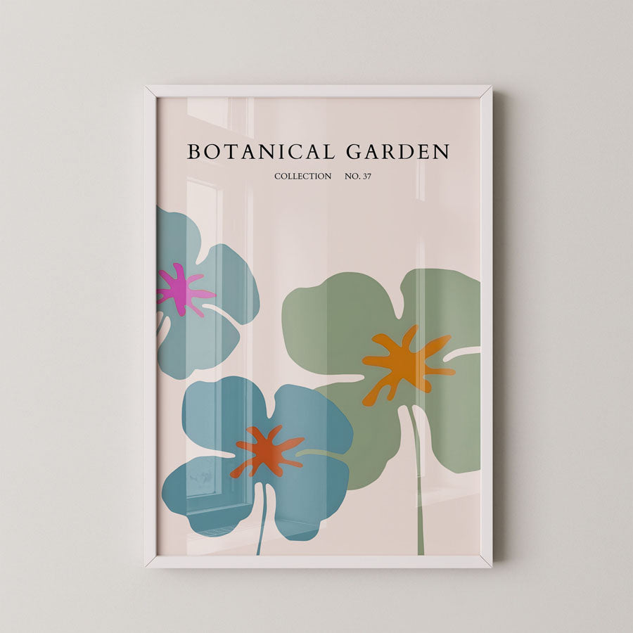 Botanical Garden Abstract Floral Shapes