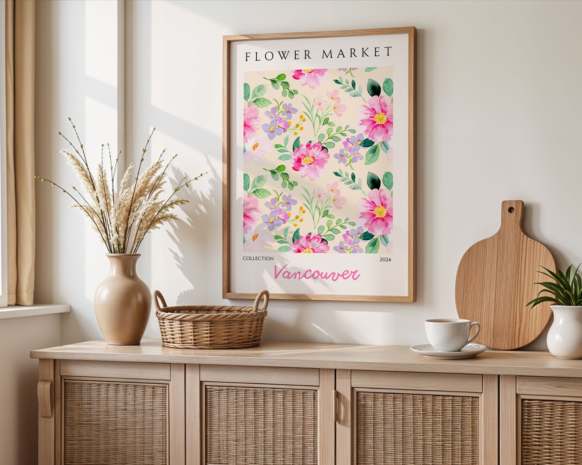 Vancouver Soft Floral Bloom Pattern