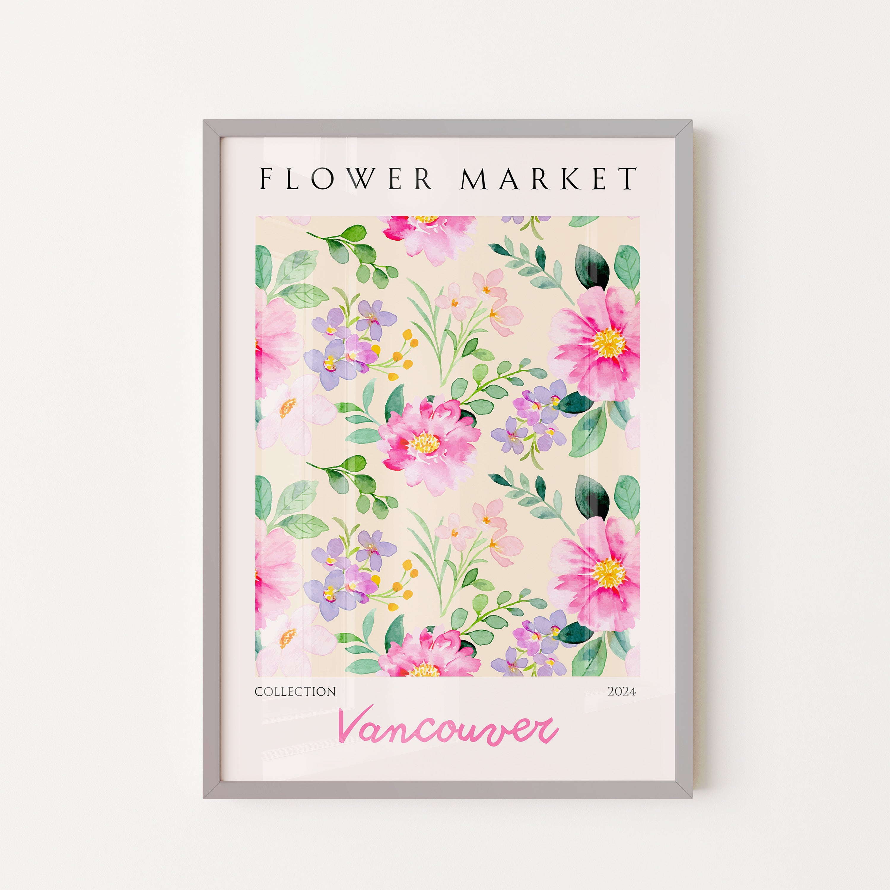 Vancouver Soft Floral Bloom Pattern
