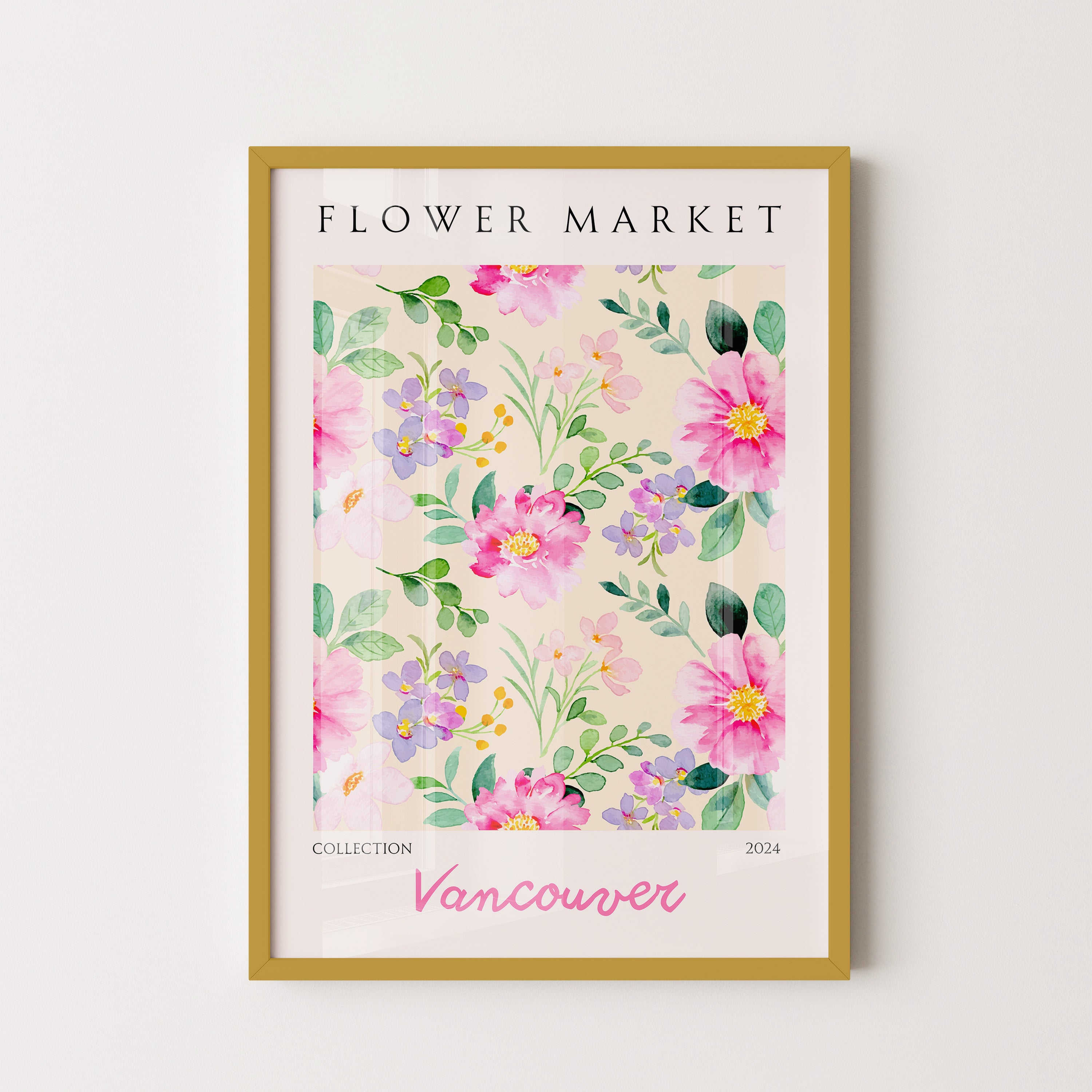 Vancouver Soft Floral Bloom Pattern